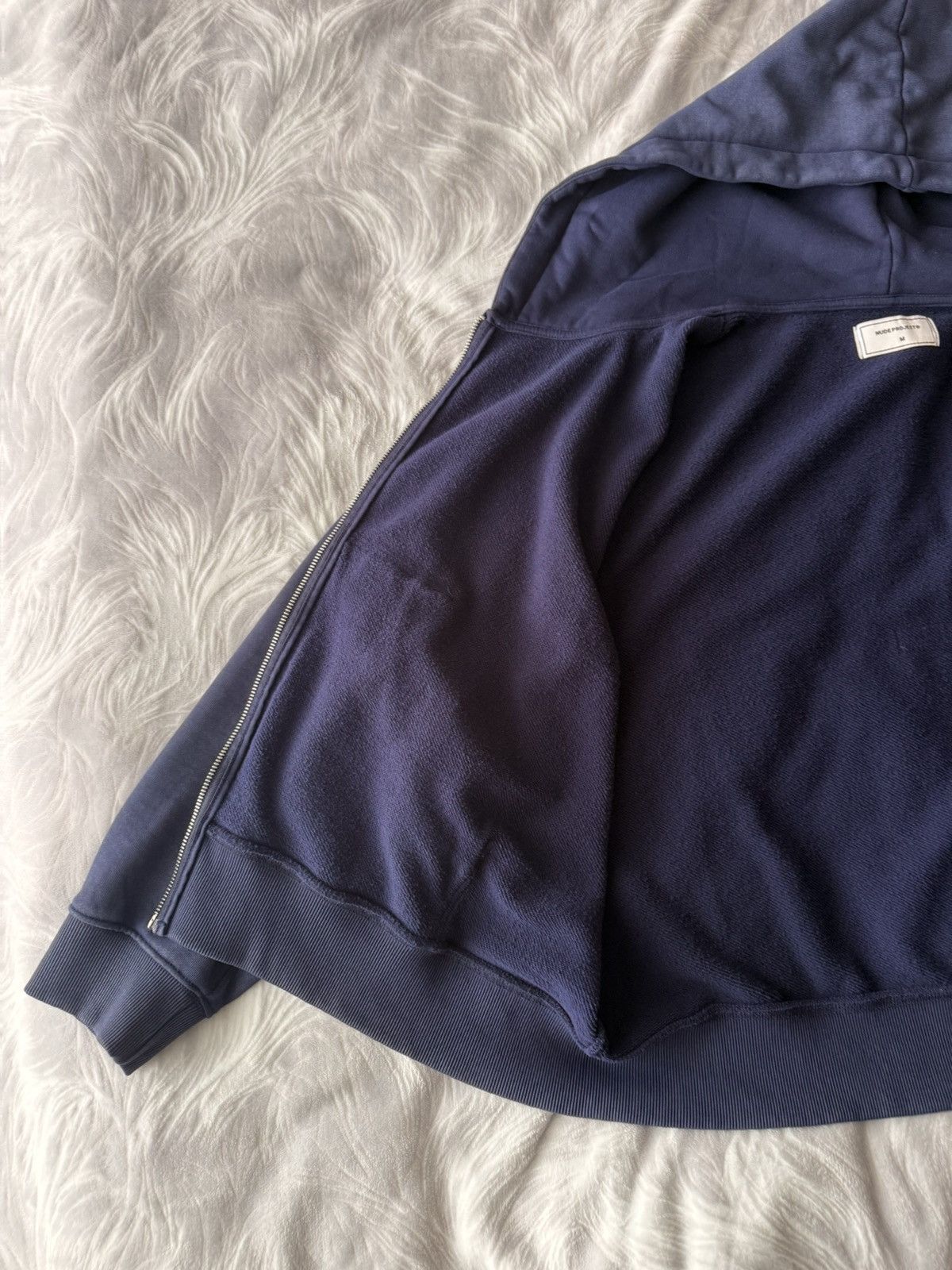 Nude Nude project zip-up hoodie navy Size US M / EU 48-50 / 2 - 3 Thumbnail