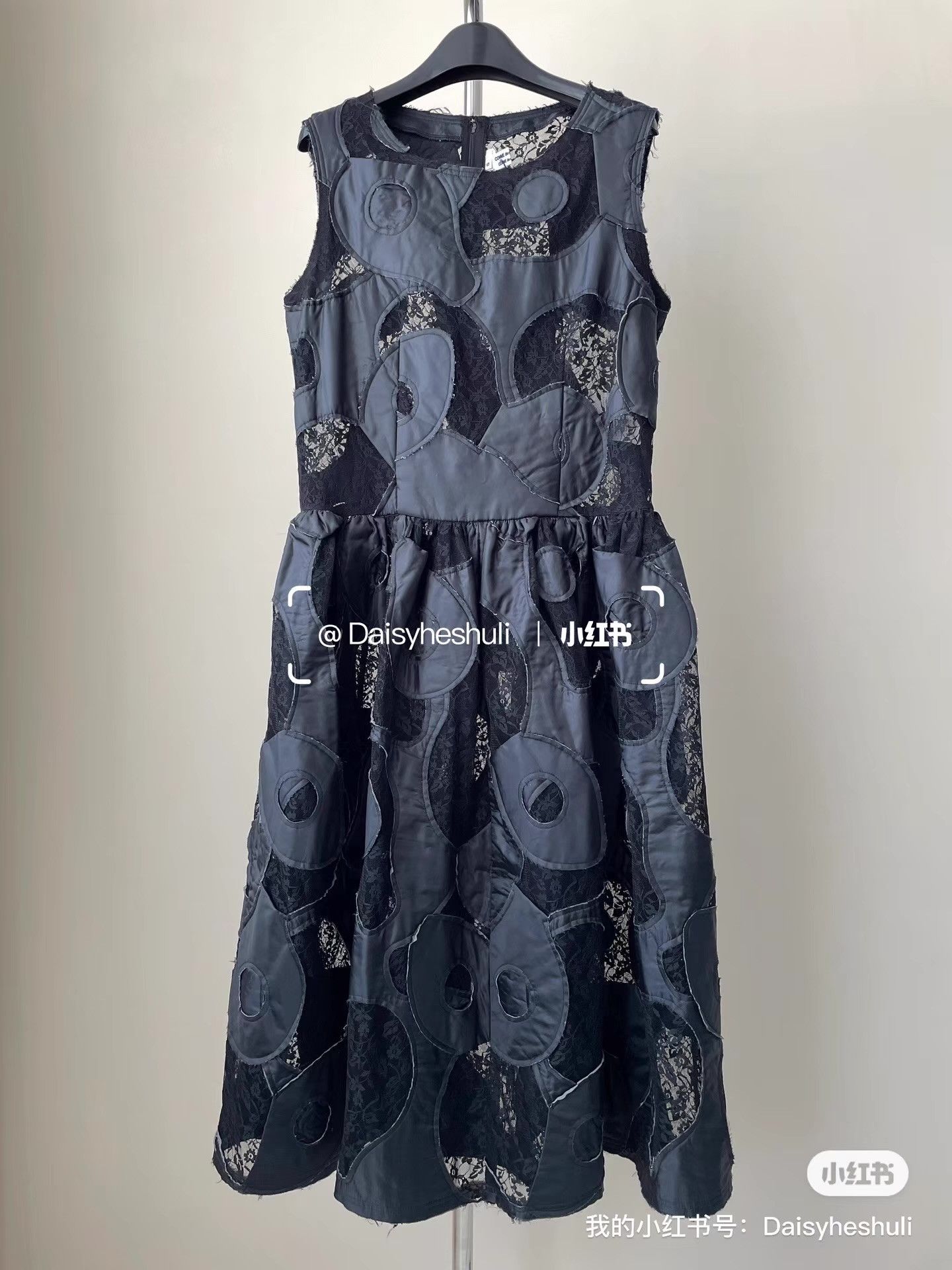 Comme des Garcons Comme des Garçons CDG Comcom Lace Spliced Dress Ｑ24 Size S / US 4 / IT 40 - 1 Thumbnail