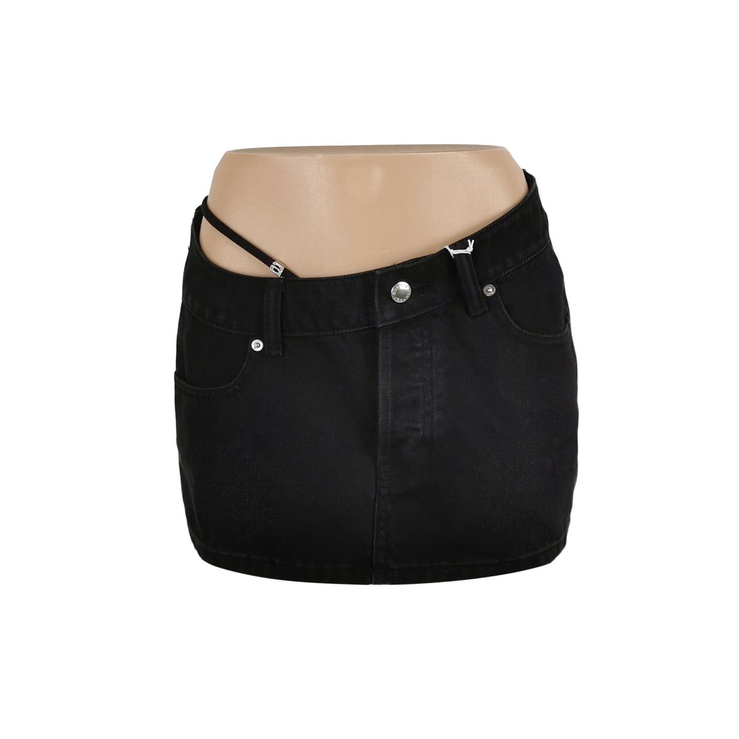 Alexander Wang Alexander Wang Cotton Mini Skirt Size 27 Size 27" / US 4 / IT 40 - 1 Thumbnail