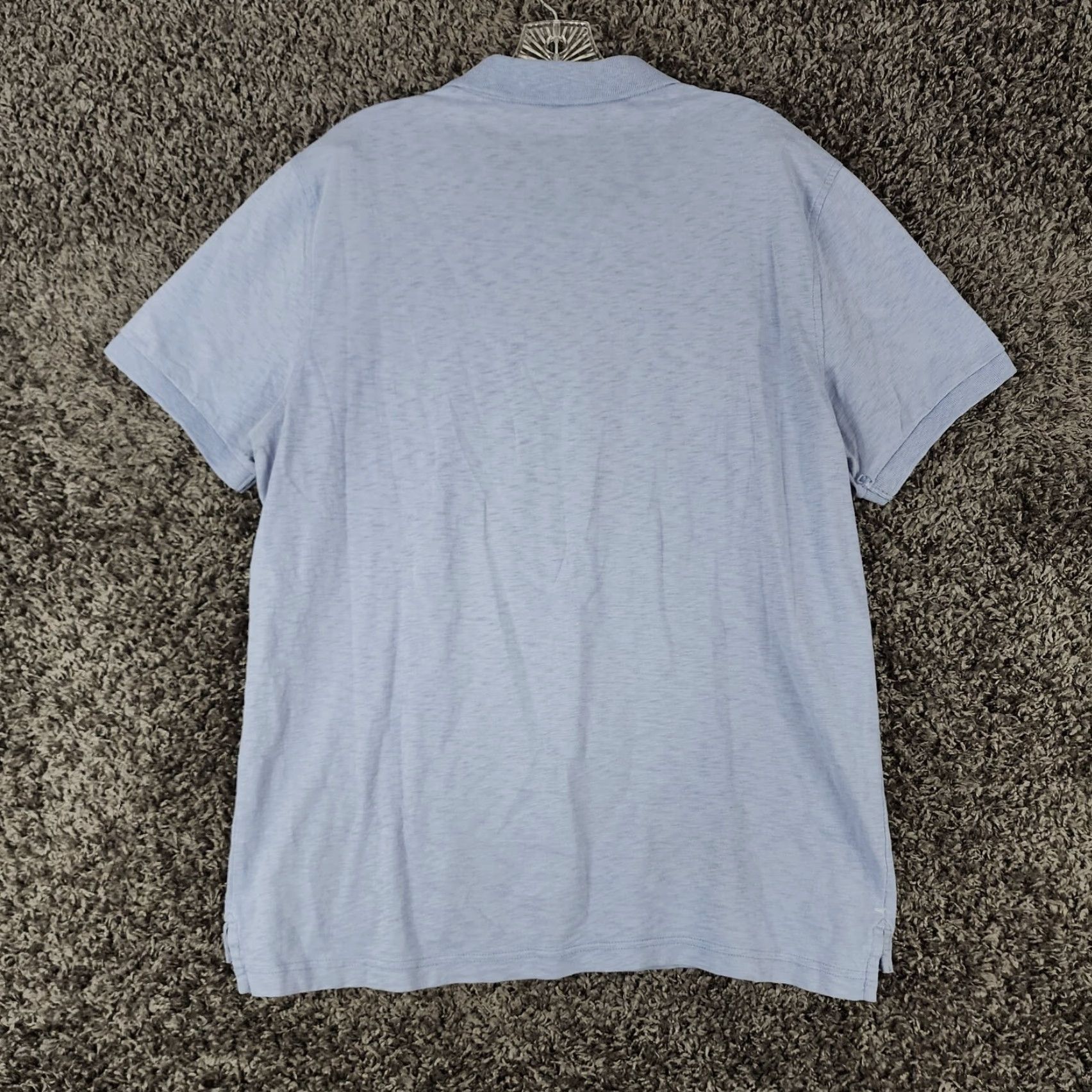 J.Crew J.CREW Light Blue Cotton Polo Shirt Mens Short Sleeve Size L Size US L / EU 52-54 / 3 - 6 Thumbnail