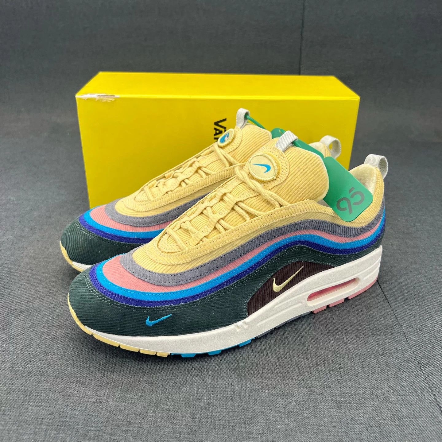 Nike max97 corduroy pants 44.5 new dbk orig box & accs Size US 11.5 / EU 44-45 - 1 Thumbnail
