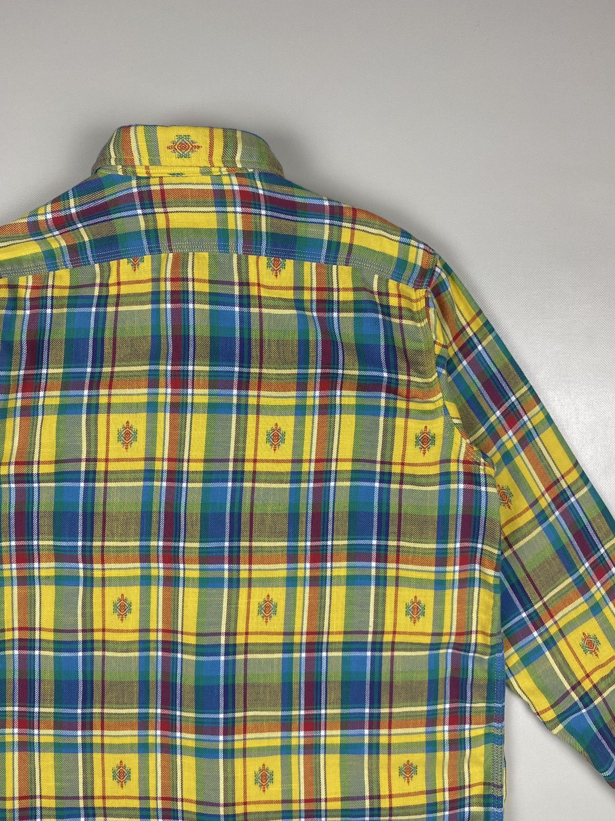 Polo Ralph Lauren Polo Ralph Lauren Men’s Aztec Print Flannel Shirt Size US L / EU 52-54 / 3 - 9 Thumbnail