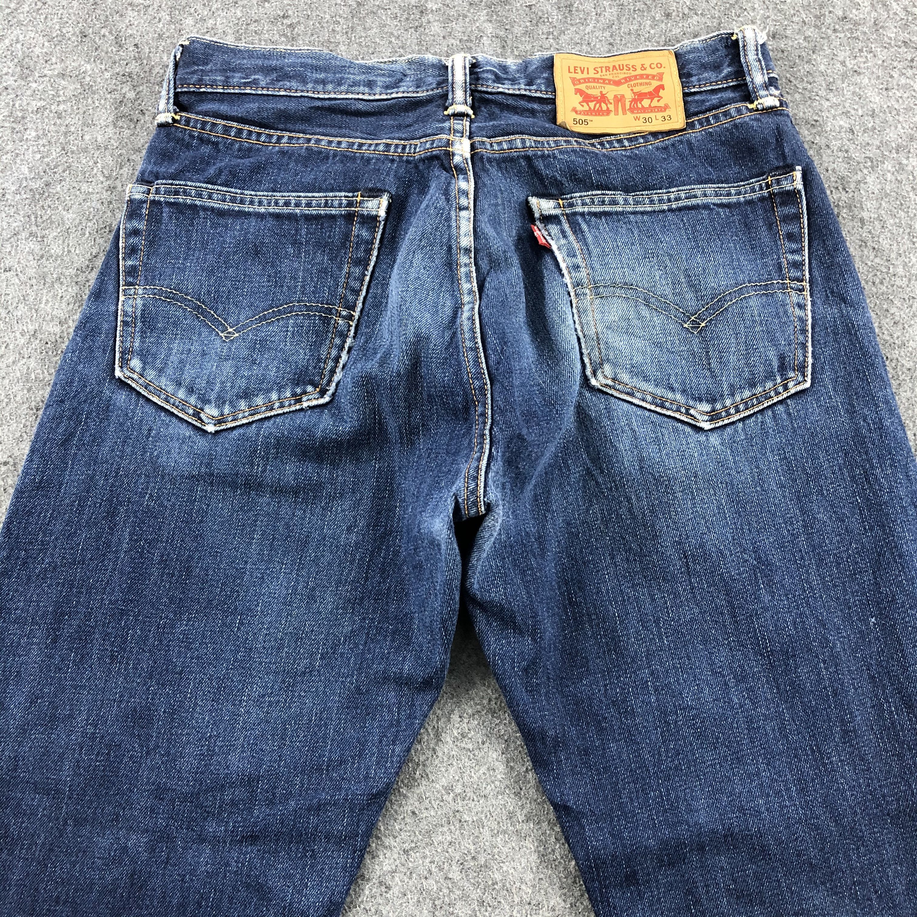 Levi's × Vintage Vintage Blue Wash Levis 505 Jeans-JM1991 Size US 31 - 5 Thumbnail
