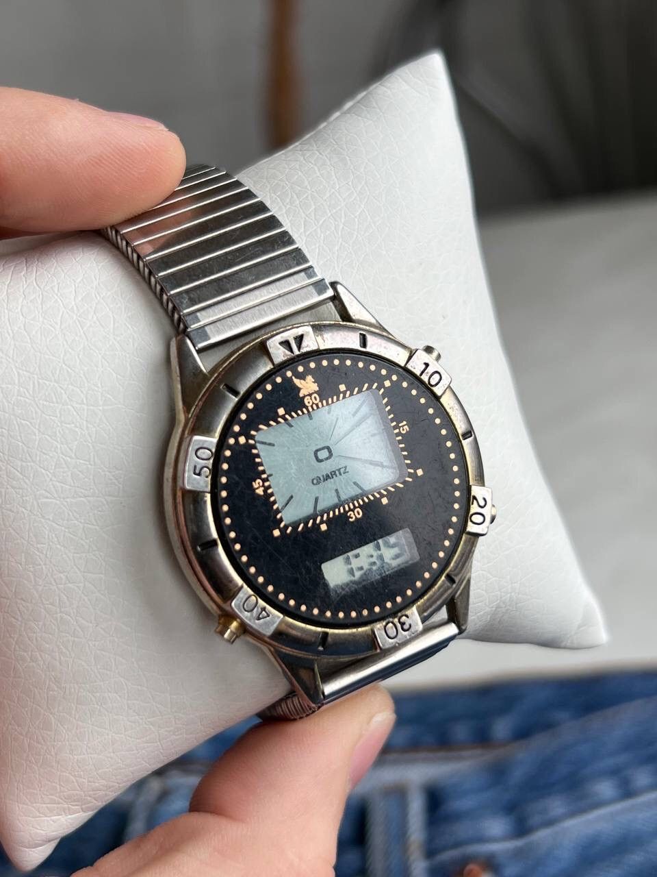 Japanese Brand × Vintage Vintage Double Digital Dial Japanese style futuristic Watch Size ONE SIZE - 8 Thumbnail
