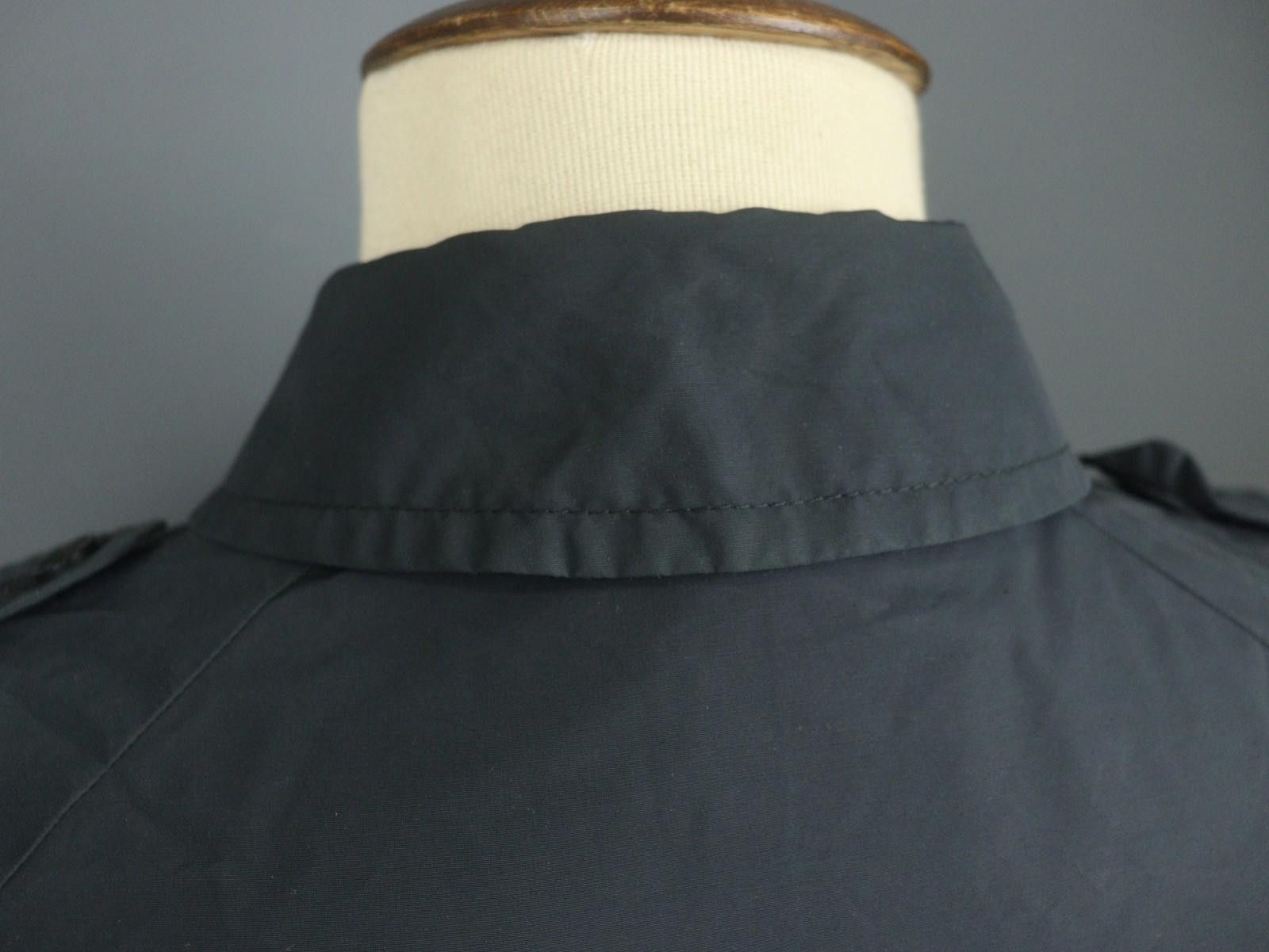 Aquascutum Aquascutum Gray Cotton Double Trench Coat Size 42R Size M / US 6-8 / IT 42-44 - 12 Thumbnail
