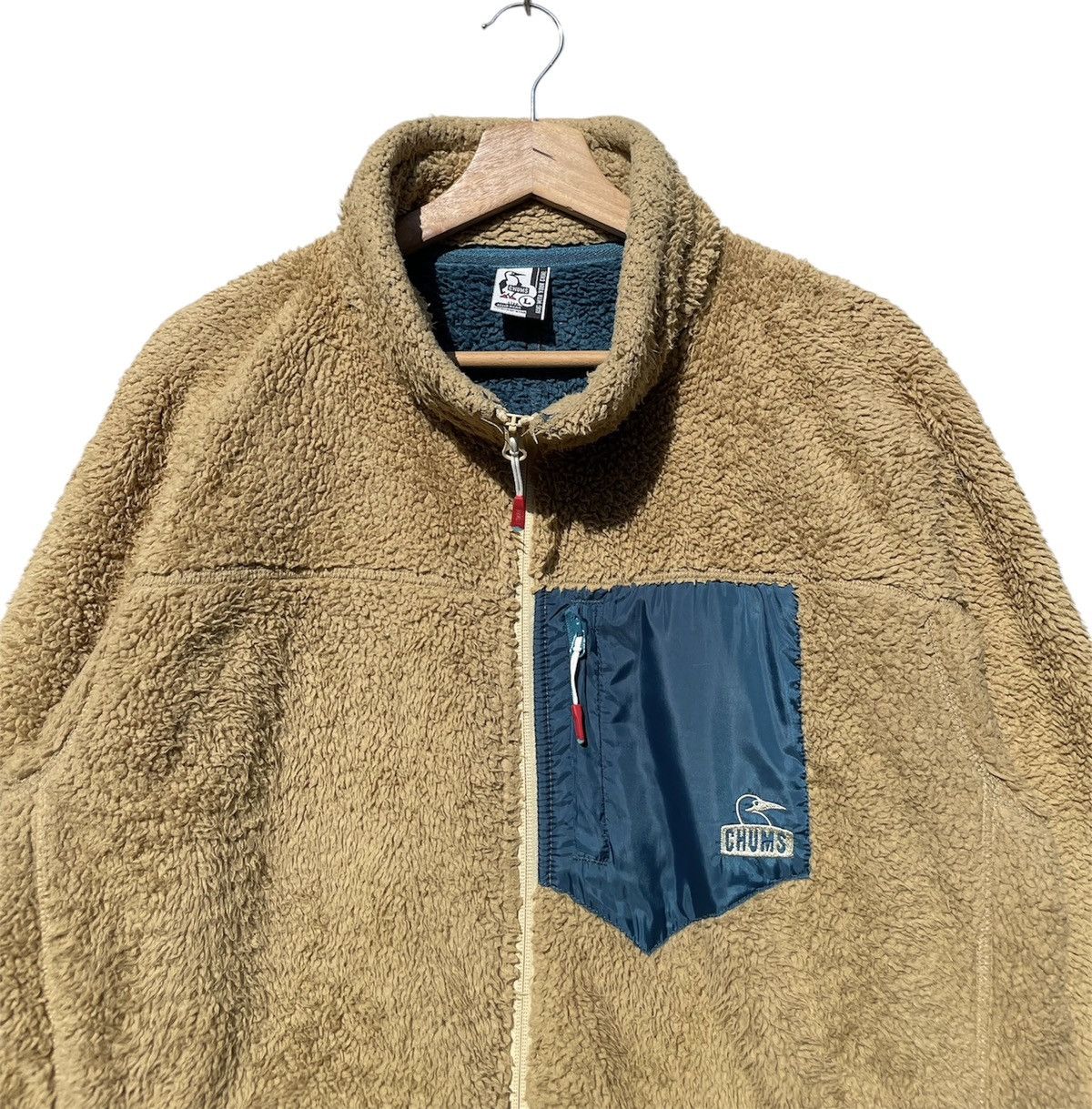 Chums 🔥Accept Binding Offer🔥 Chums Bonding Fleece Full Zip Jacket Size US L / EU 52-54 / 3 - 5 Thumbnail