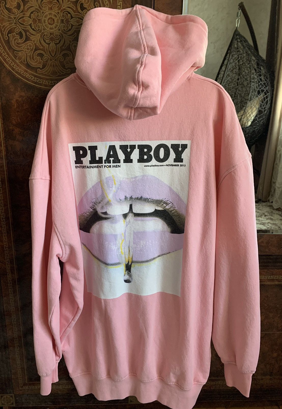 Playboy Streetwear Playboy x Missguided Hoodie Sweater Overaized Grailed