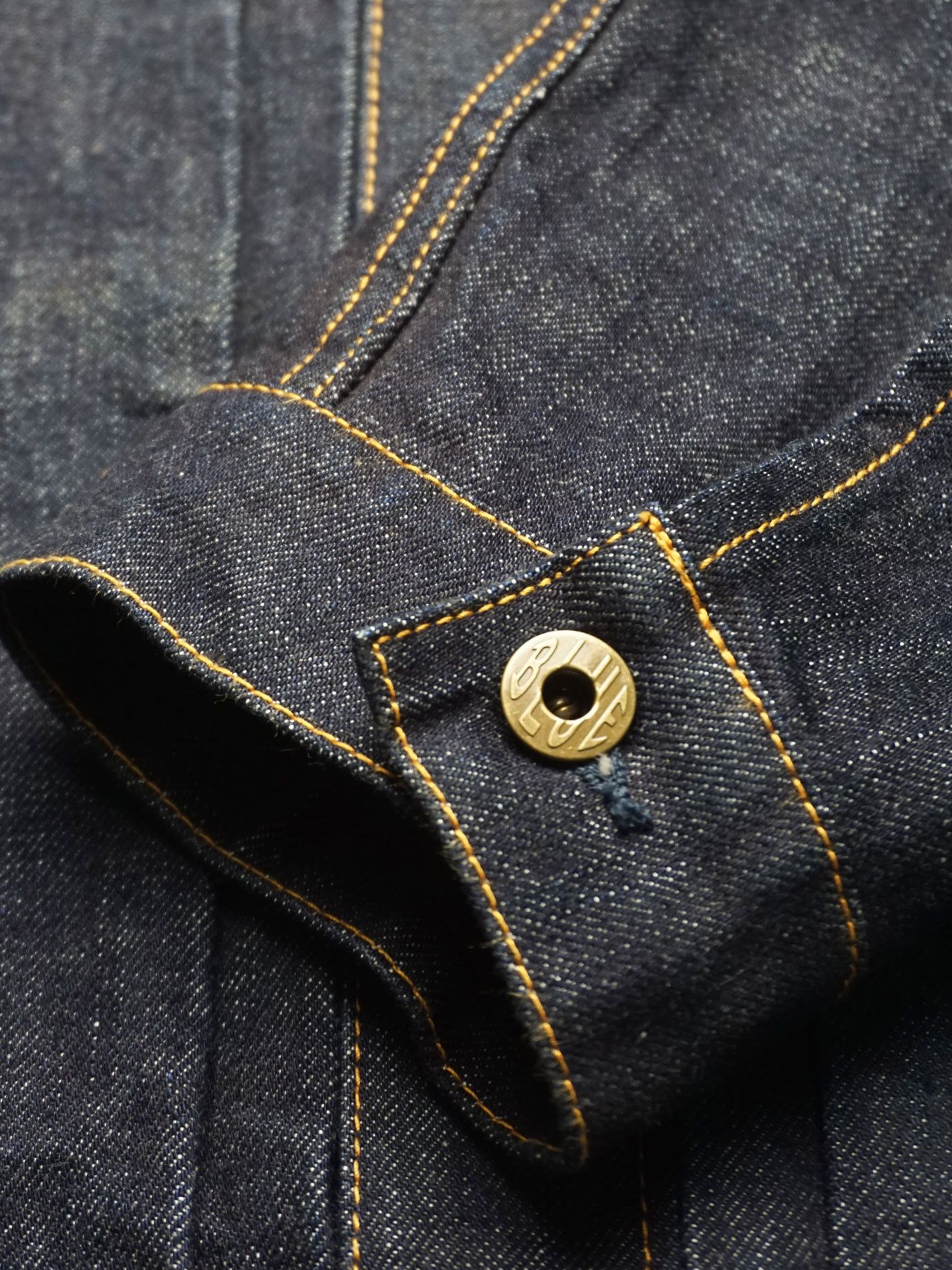 Japan Blue JAPAN BLUE JJK0012M31 14.8oz WWII Type-I Denim Jacket Size US XL / EU 56 / 4 - 7 Thumbnail