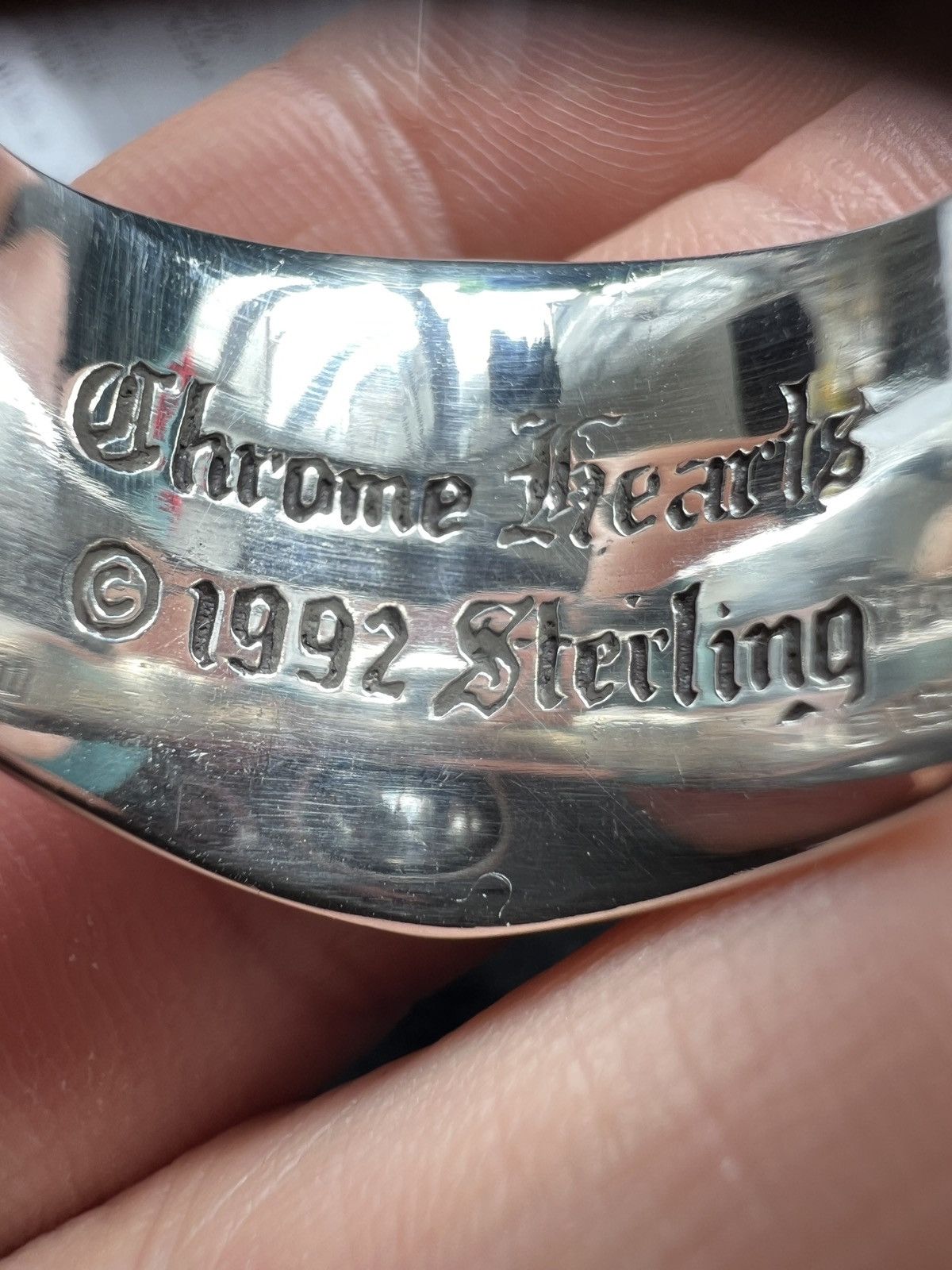 Chrome Hearts Chrome Hearts blk dmnd keeper ring Size ONE SIZE - 5 Thumbnail
