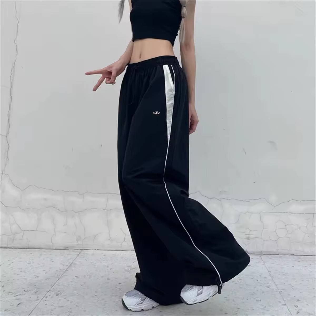 Japanese Brand × Vintage baggy, high-waisted casual pants. Size 32" / US 10 / IT 46 - 3 Thumbnail