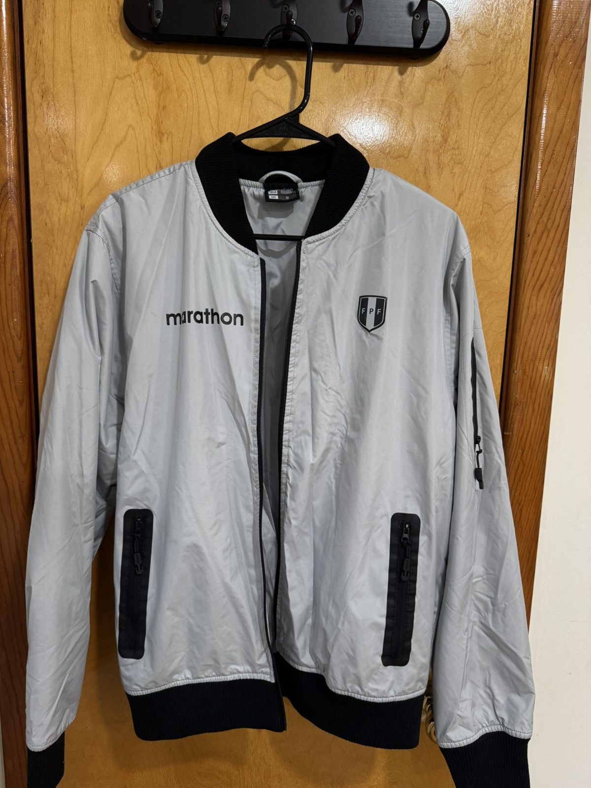 Other Grey Peru National Team Soccer Jacket FPF Size Medium Size US M / EU 48-50 / 2 - 3 Thumbnail
