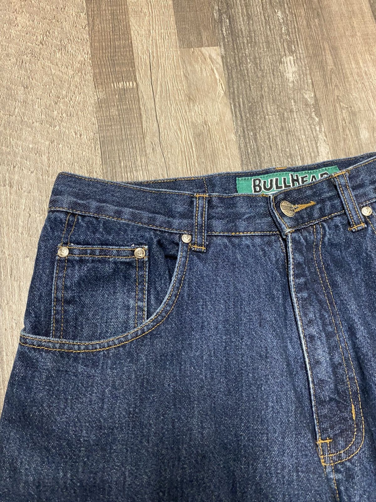 Bullhead Denim Co. Bullhead Pipes Wide Baggy Denim Jeans JNCOs Style Y2K Grail Size US 30 / EU 46 - 4 Thumbnail