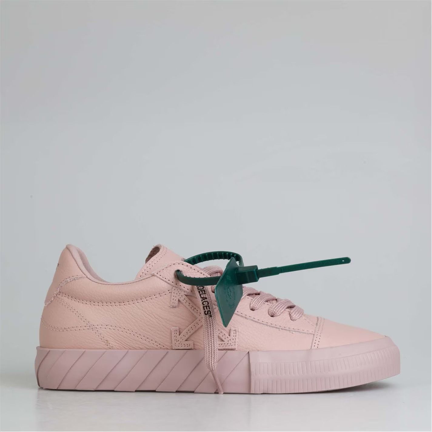 Off-White o1g2r1mq0125 Calf Leather Trainers in Pink Size US 6.5 / IT 36.5 - 1 Thumbnail
