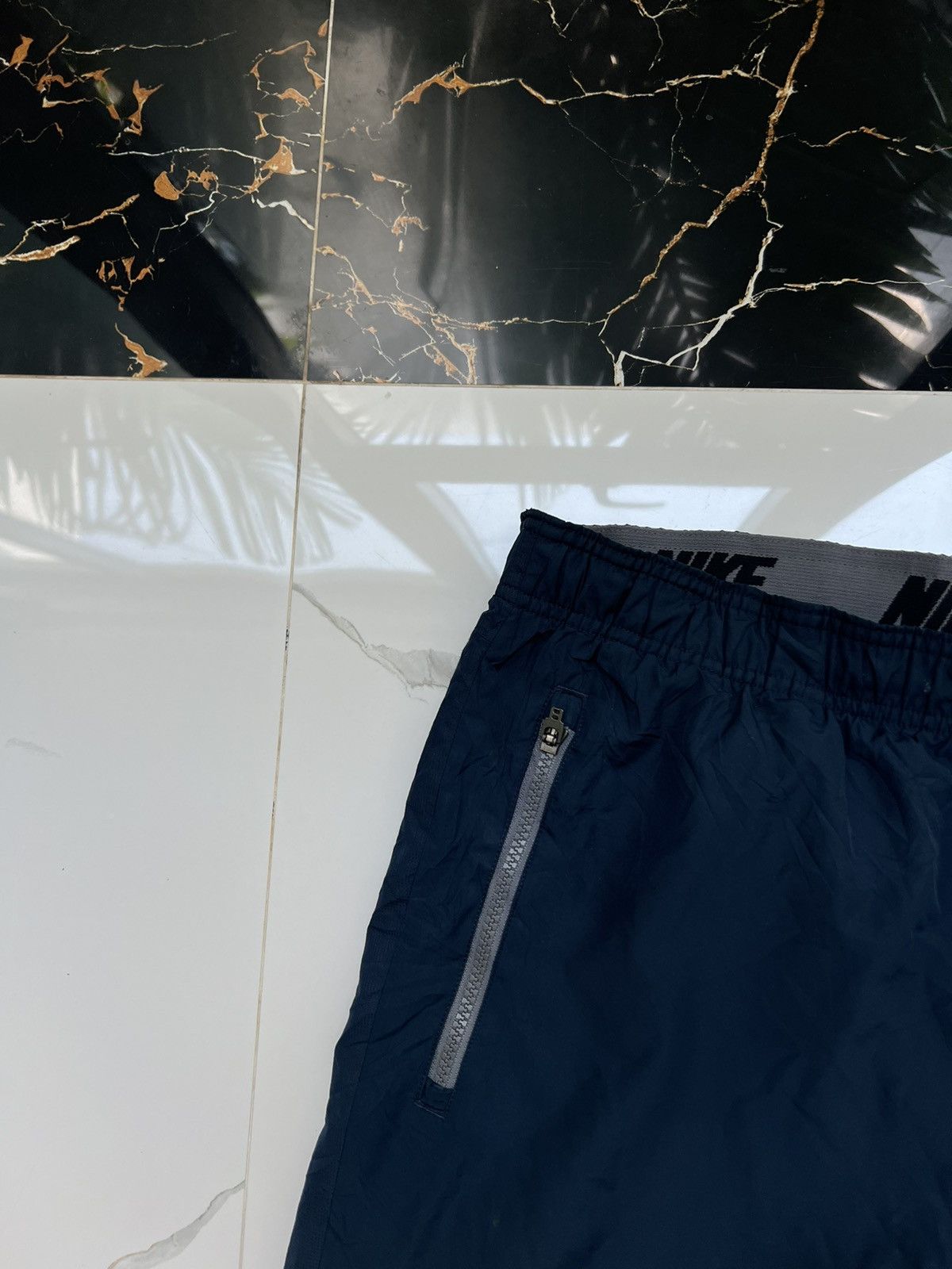 Nike × Vintage 90’s NIKE BAGGY PARACHUTE TRACK PANTS SWOOSH LOGO Y2K Size US 34 / EU 50 - 3 Thumbnail