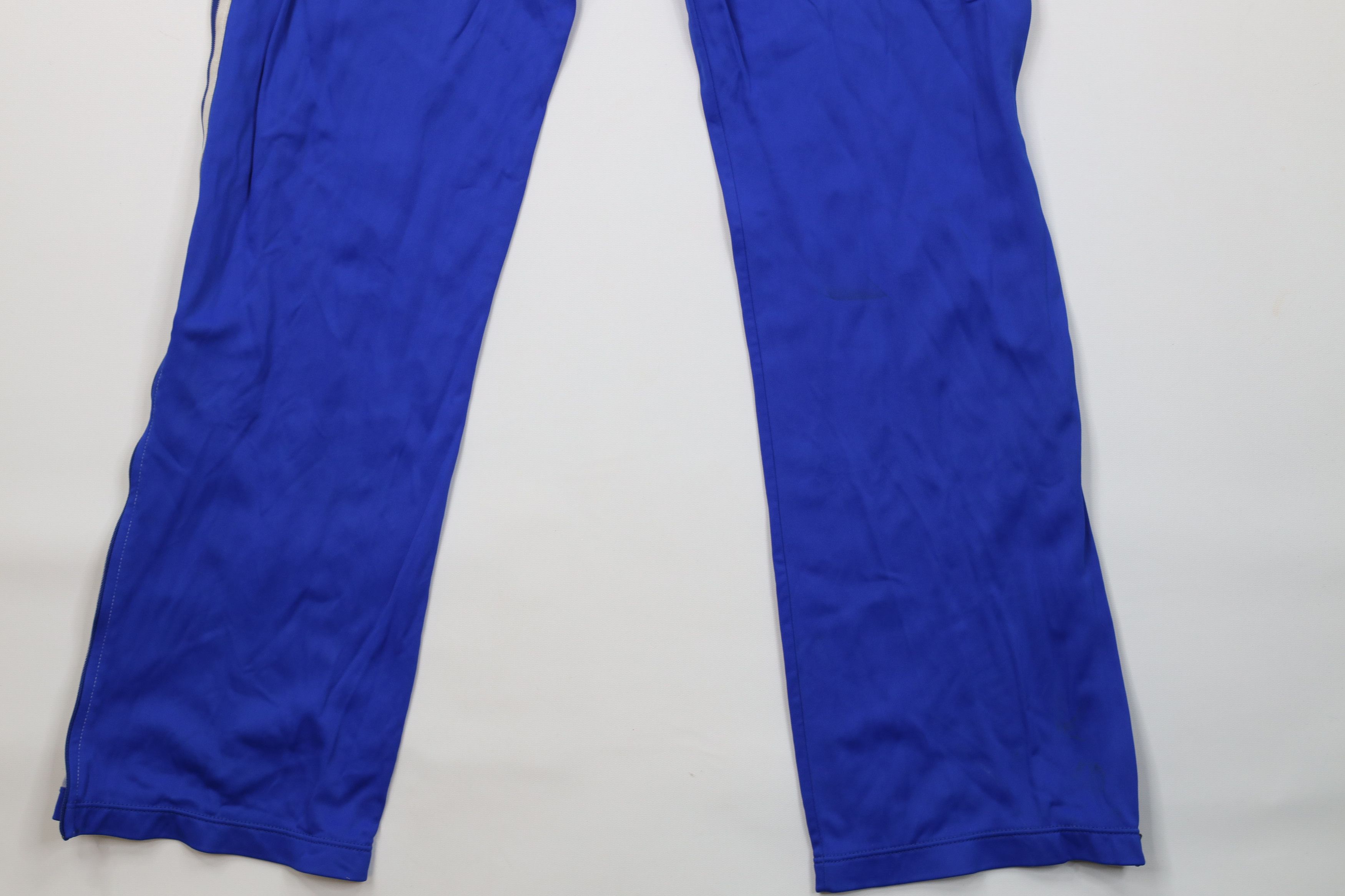 Adidas Vintage 70s Adidas Flare Wide Leg Pants Royal Blue France Size US 34 / EU 50 - 14 Thumbnail