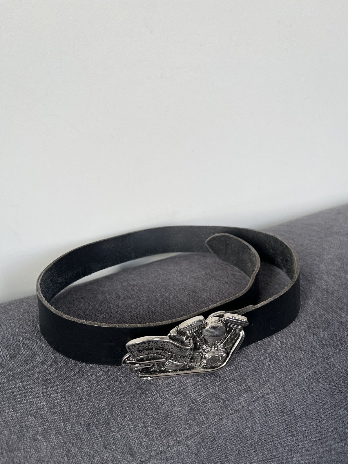Cowboy Equipment Harley Davidson Motorcycles Biker Engine Heavy Belt Size ONE SIZE - 5 Thumbnail