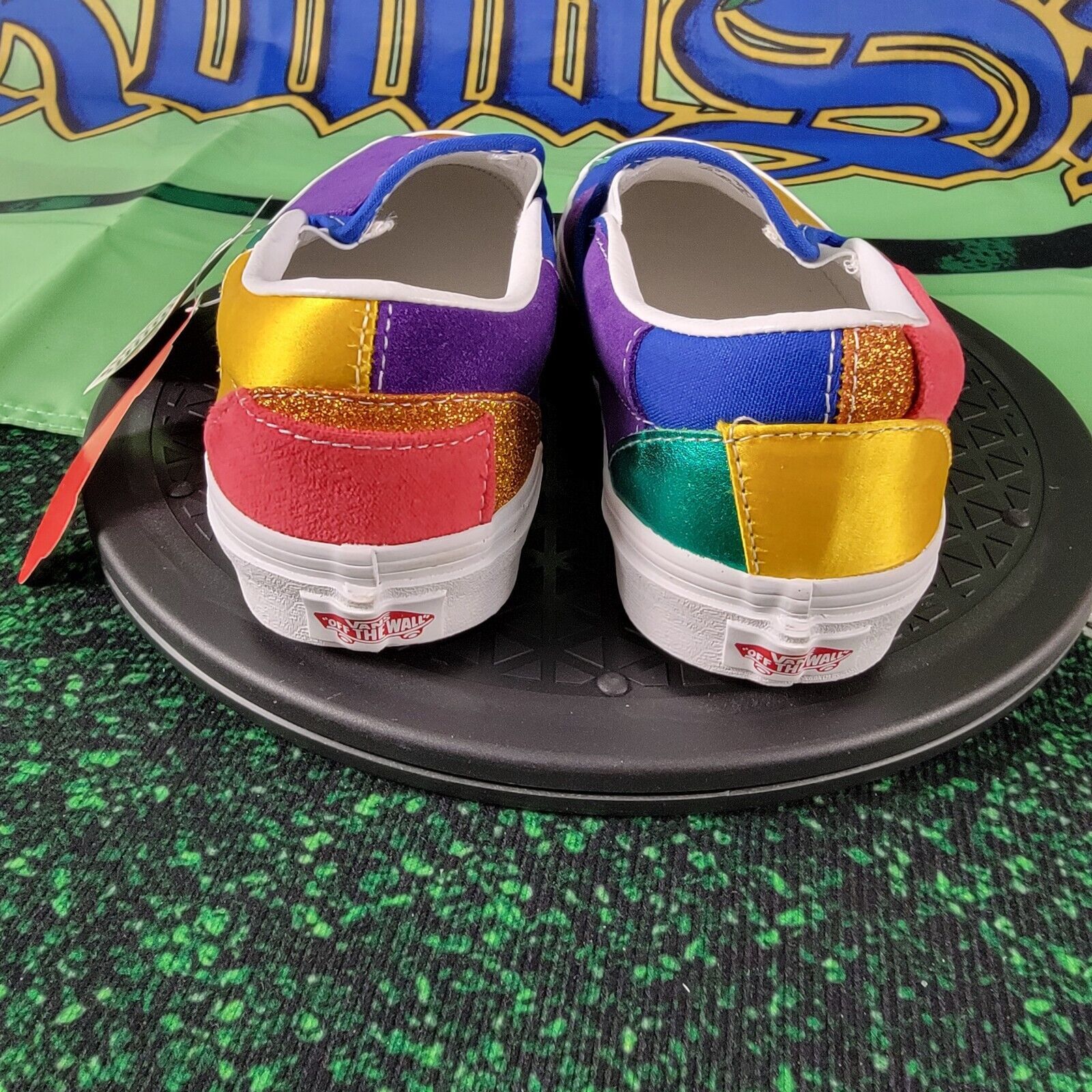 Vans VANS Classic Slip-On Pride (Patchwork) Men Sz 7 Women Sz 8.5 Size US 7 / EU 40 - 2 Thumbnail