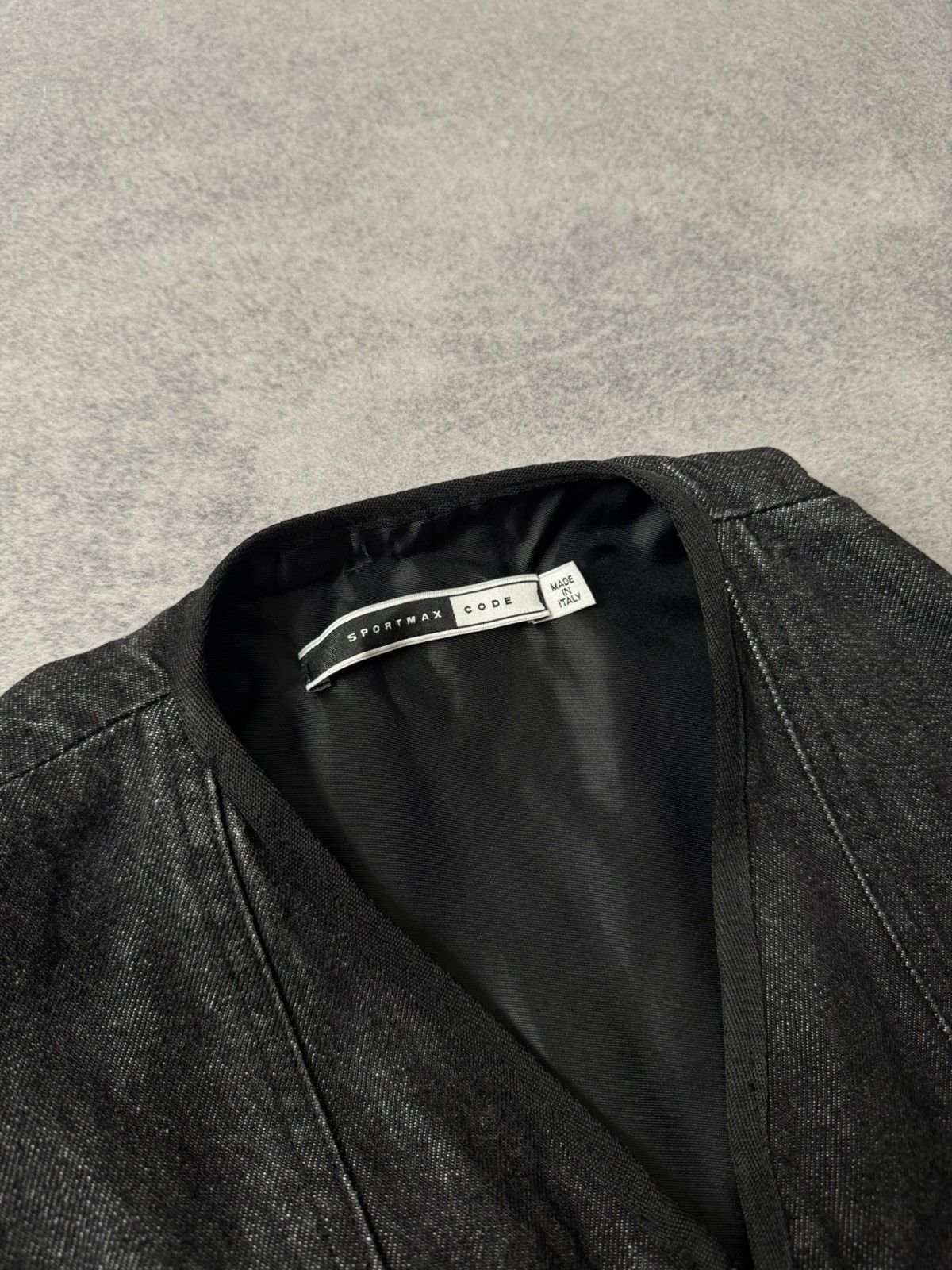 Japanese Brand Sportmax Code archive black armour vests unisex 00s Size US M / EU 48-50 / 2 - 8 Thumbnail