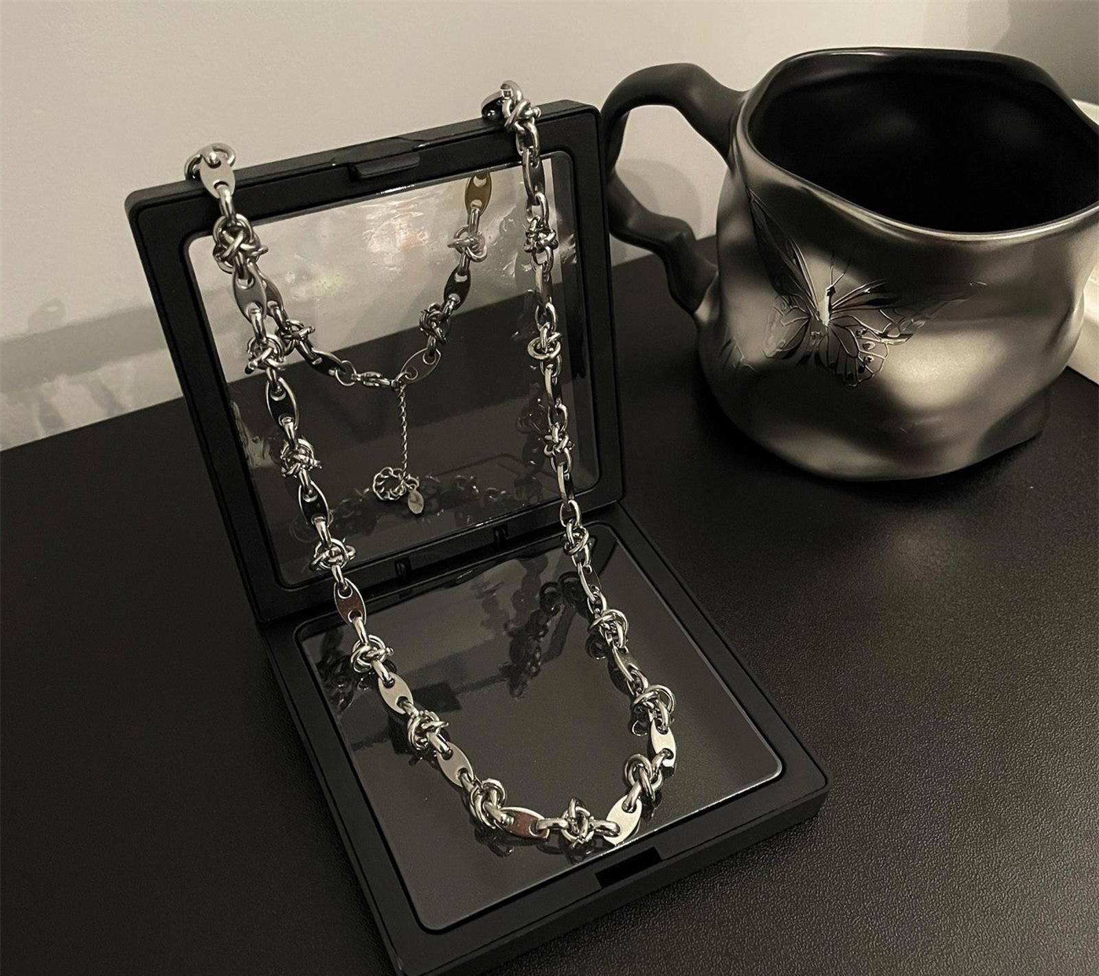 Jewelry Silver Chain Necklace Size ONE SIZE - 1 Thumbnail