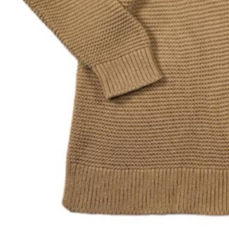 Lands' End Lands' End Brown/Tan Sweater | Size L Size L / US 10 / IT 46 - 5 Thumbnail