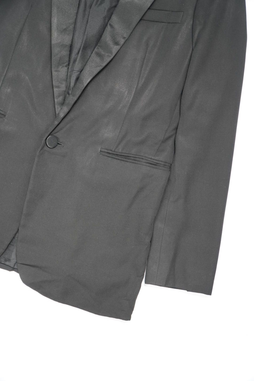Saint Laurent Paris Saint Laurent Black Smoking Blazer Size 34S - 5 Thumbnail