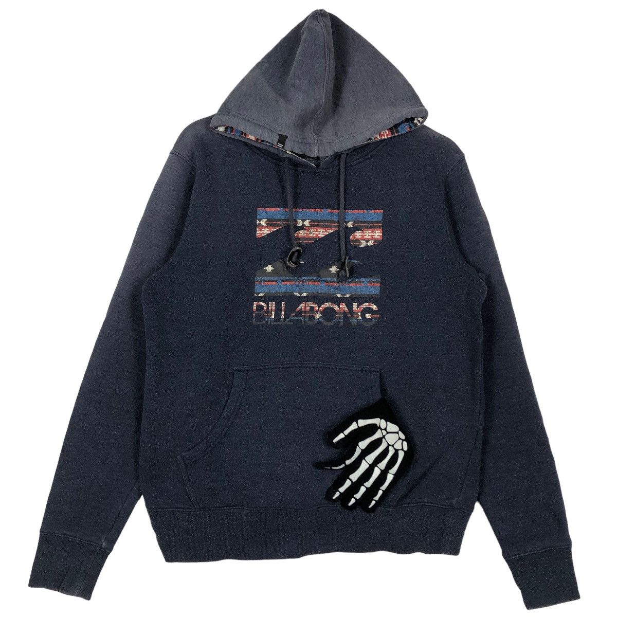 Japanese Brand 🔥90’s Vintage Billabong Hoodie Sweater Big Logo Spell Out Size US L / EU 52-54 / 3 - 2 Thumbnail