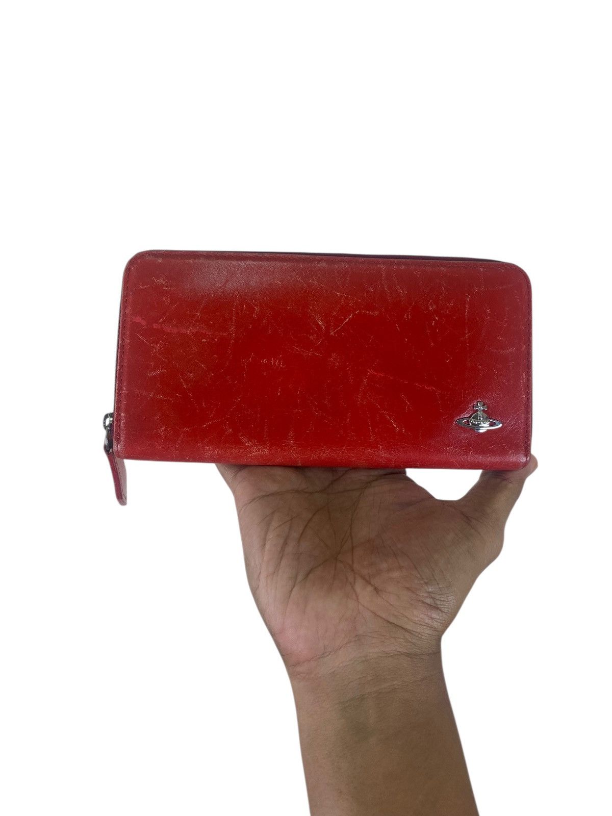 Vivienne Westwood Vivienne Westwood Water Orb Round Zipper Long Wallet Size ONE SIZE - 1 Thumbnail