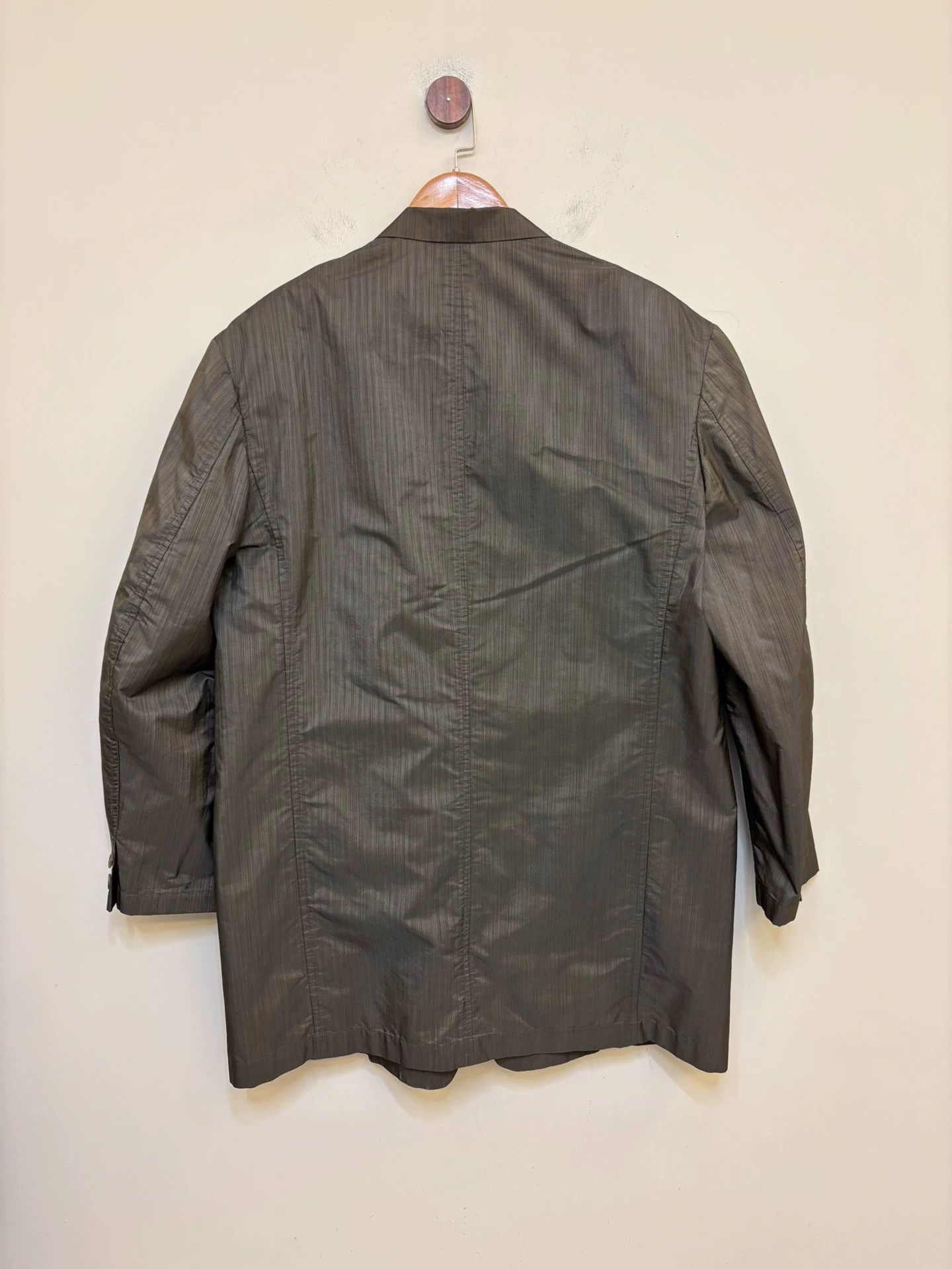 Yohji Yamamoto Yohji Yamamoto 1992SS Oversized Metallic Suit S Size US S / EU 44-46 / 1 - 6 Thumbnail