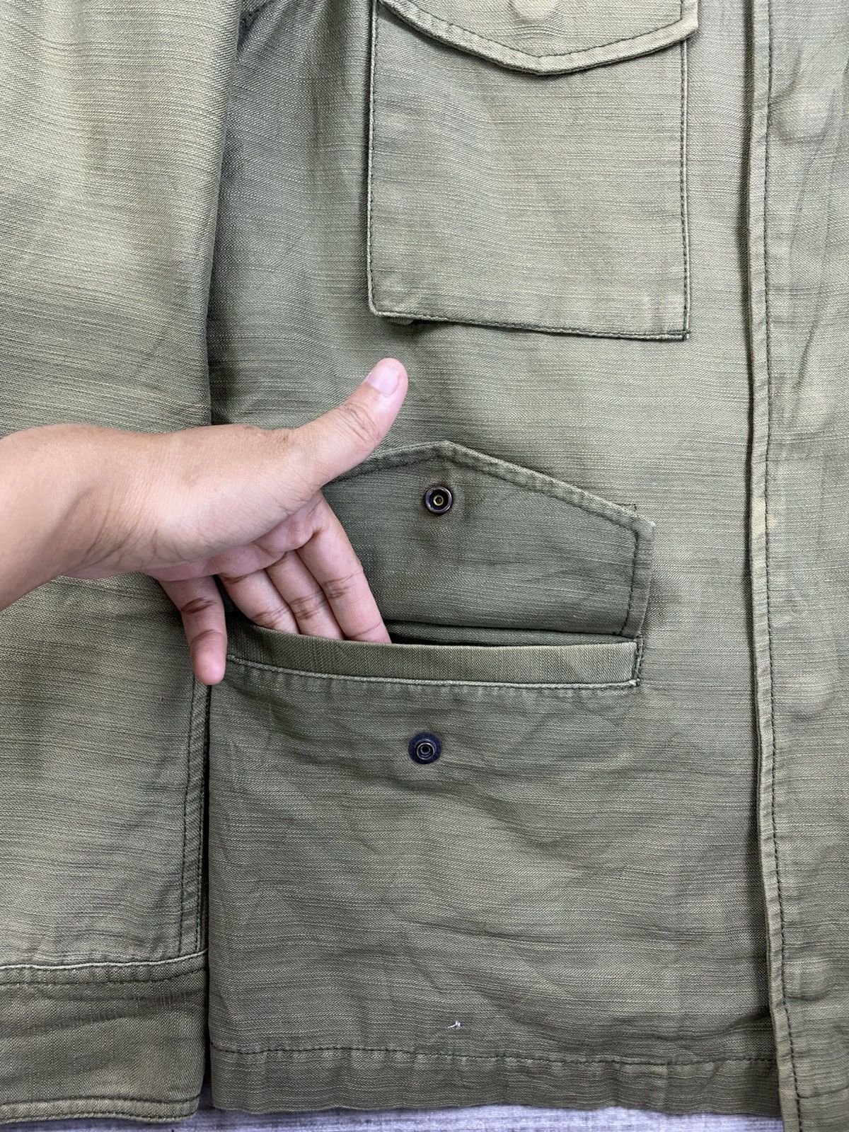 HARE 🔥 HARE Military Multipocket M-65 Field Jacket Size US M / EU 48-50 / 2 - 9 Thumbnail