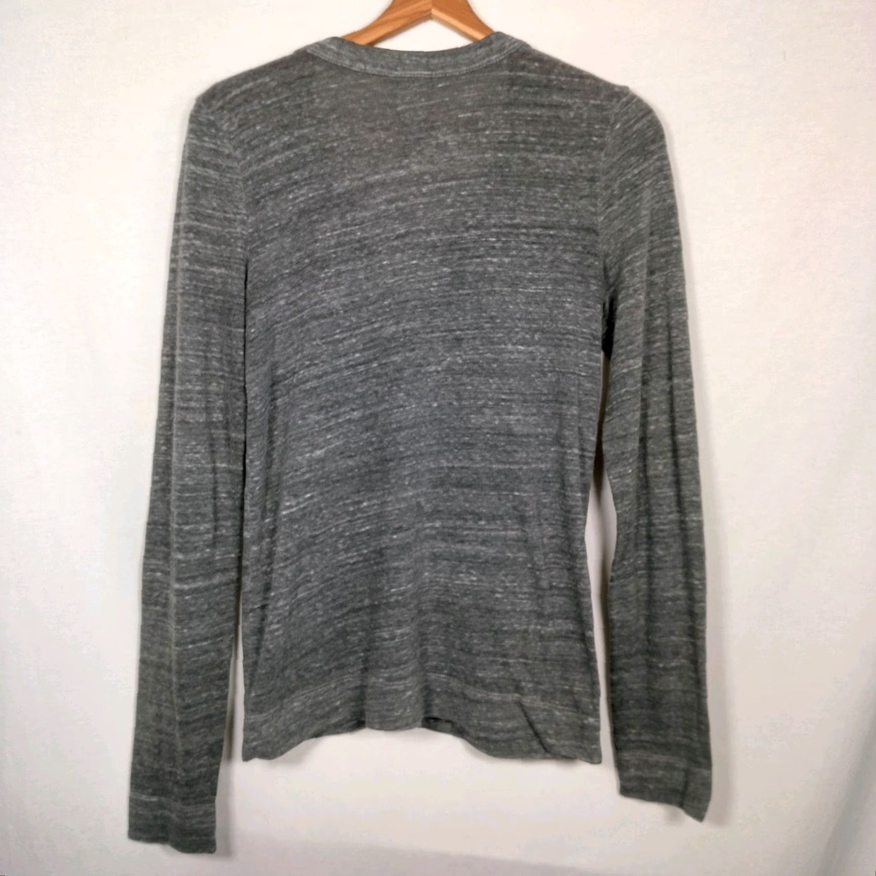 Vintage VINTAGE College House Cardigan Shirt Women M Gray Jersey Knit Academia Alderson Broaddus University Slim College School 90s Mens Womens? Size M / US 6-8 / IT 42-44 - 3 Thumbnail