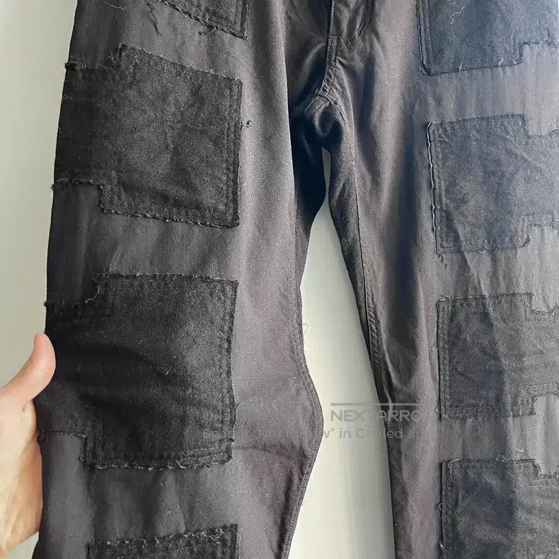 Comme des Garcons Comme des Garcons size M Distressed Patchwork Trousers Size US 27 - 3 Thumbnail