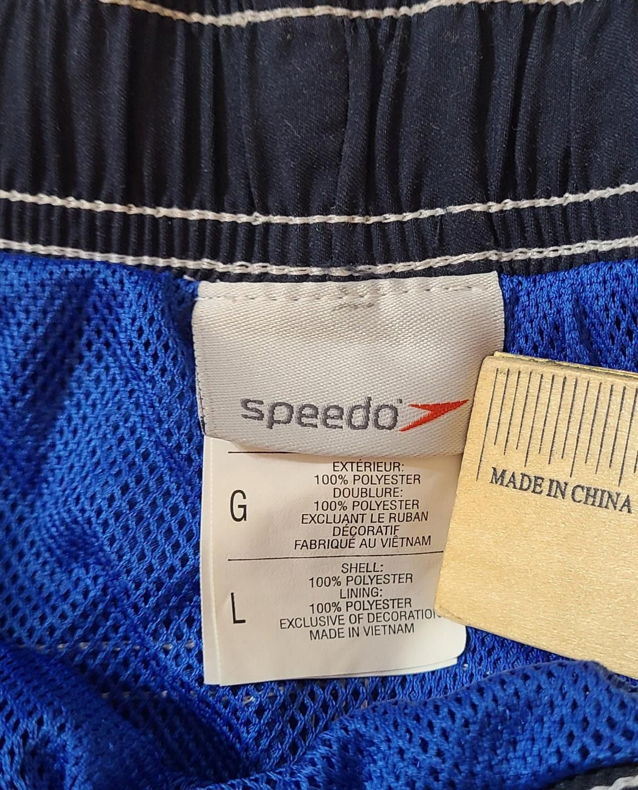 Speedo Speedo Shorts Mens Size Large Trunks Swimwear Board Shorts Size US 34 / EU 50 - 5 Thumbnail
