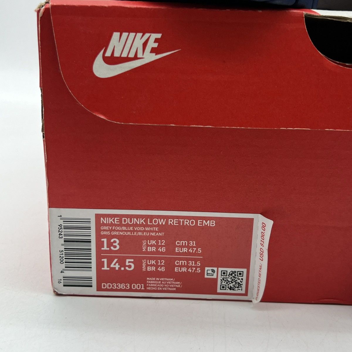 Nike NBA x nike dunk low 75Th anniversary nets Size US 13 / EU 46 - 6 Thumbnail