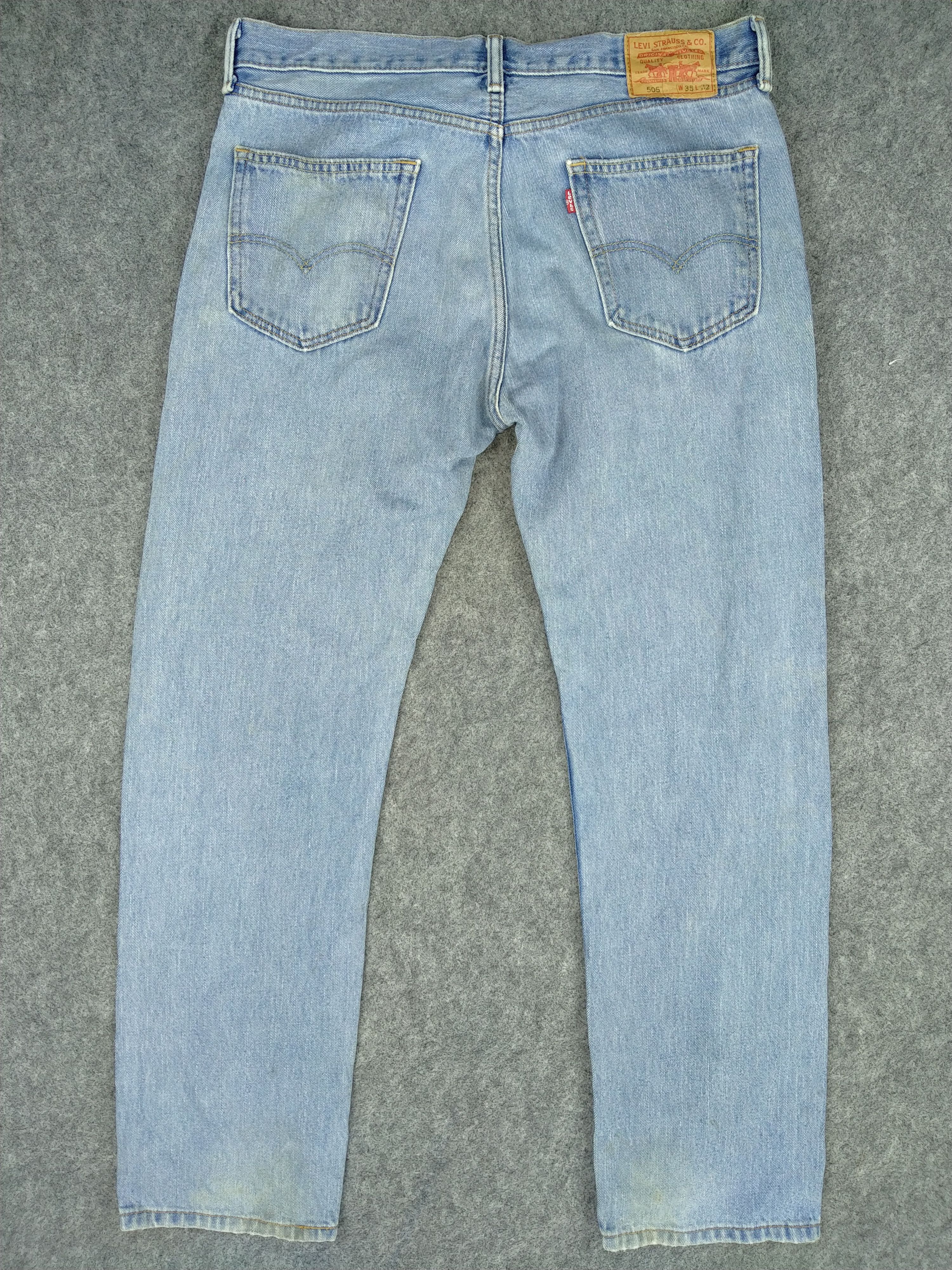 Levi's Pale Blue Vintage Levi's 505 Denim 36 x 31.5 -JN551 Size US 36 / EU 52 - 2 Thumbnail