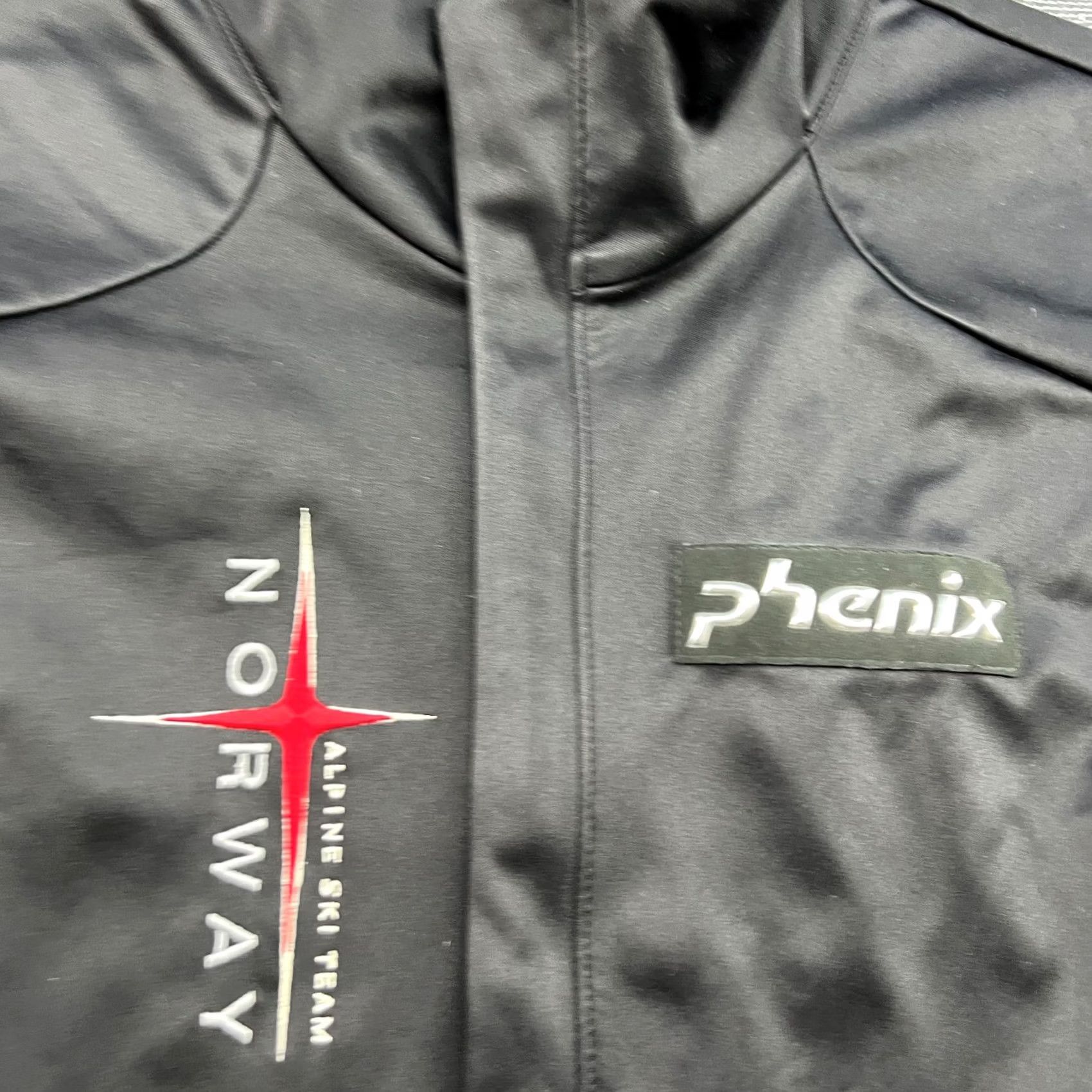 Vintage Phenix Norway Ski Team Jacket Large Cross Country Full Zip Black Softshell Jacket Mens Winter Skiwear Size US L / EU 52-54 / 3 - 4 Thumbnail