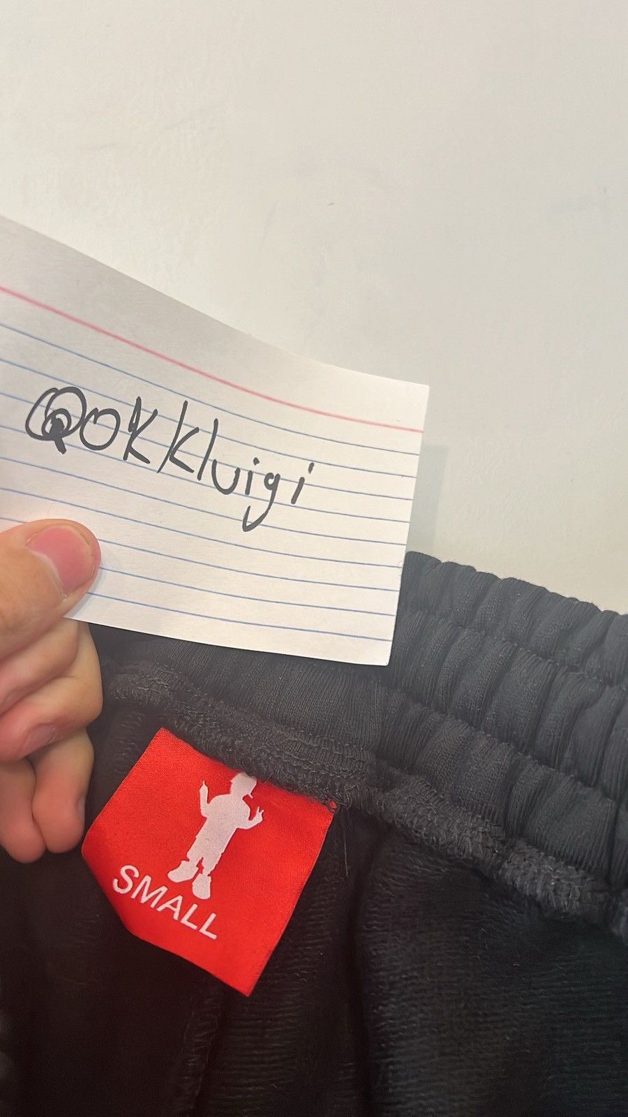 Designer NCMFRTBL “IDWGU” Sweatpants - Size Small - Brand New Size US 30 / EU 46 - 3 Thumbnail
