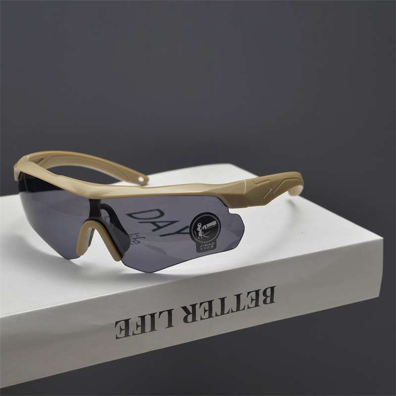 VIBE Hip-hop Street ins style custom avant-garde sunglasses Size ONE SIZE - 2 Thumbnail