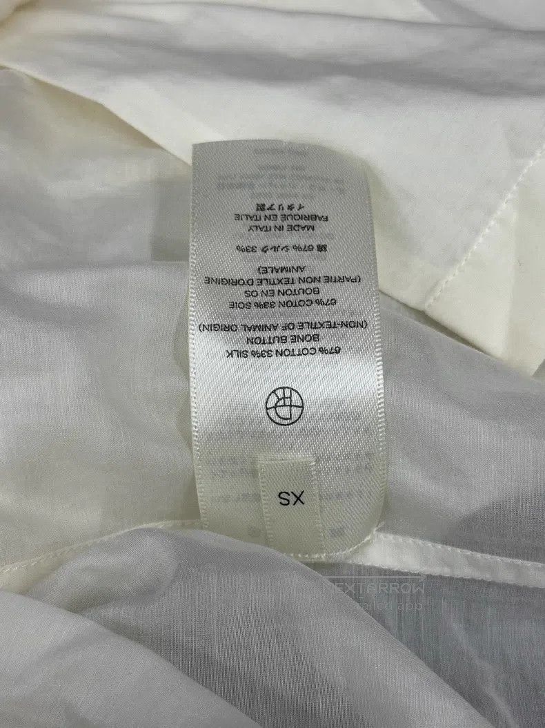 The Row The Row White shirt long sleeve top Size XS / US 0-2 / IT 36-38 - 6 Thumbnail