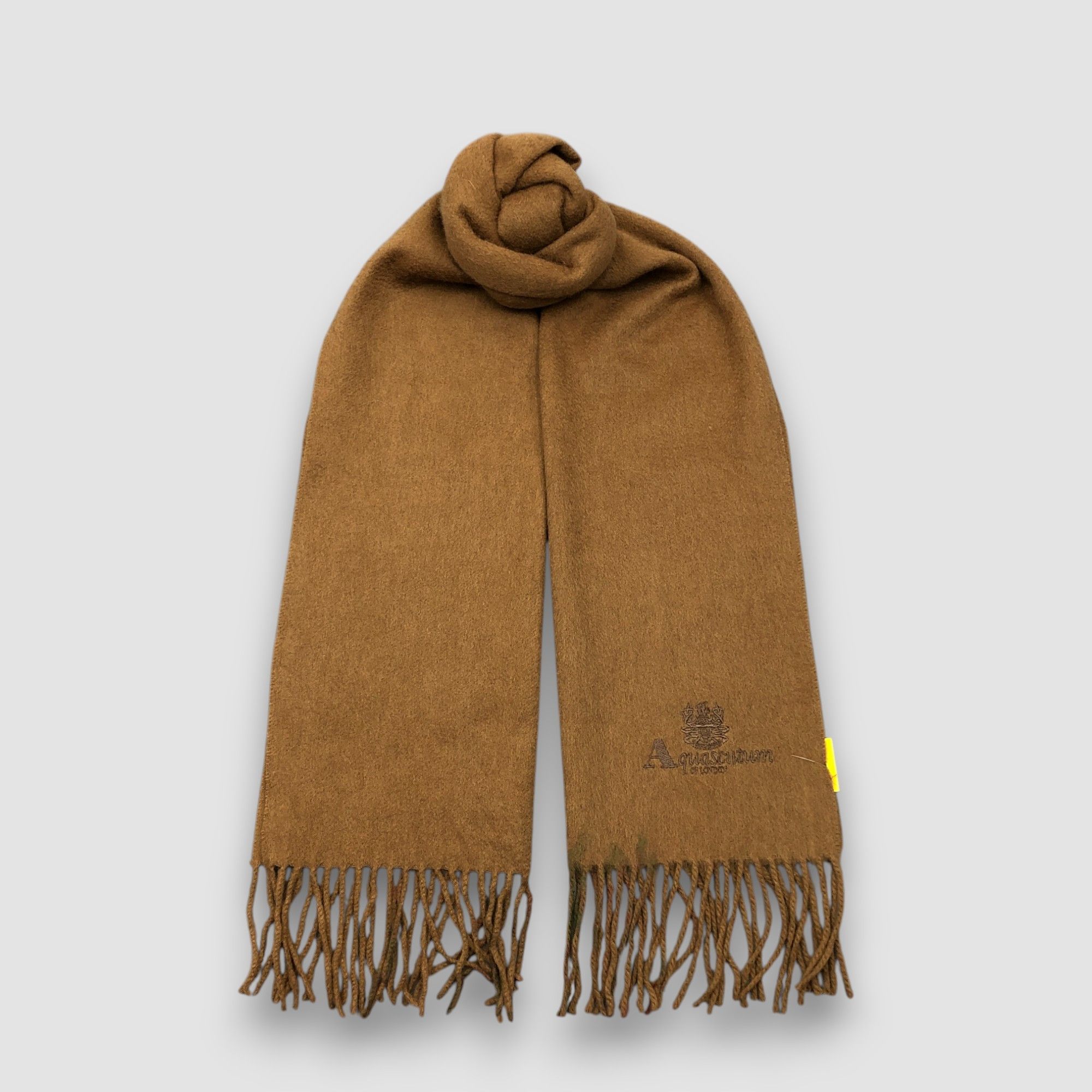Aquascutum Vintage Aquascutum Scarf Muffler Wool Cashmere Scarves Size ONE SIZE - 1 Thumbnail