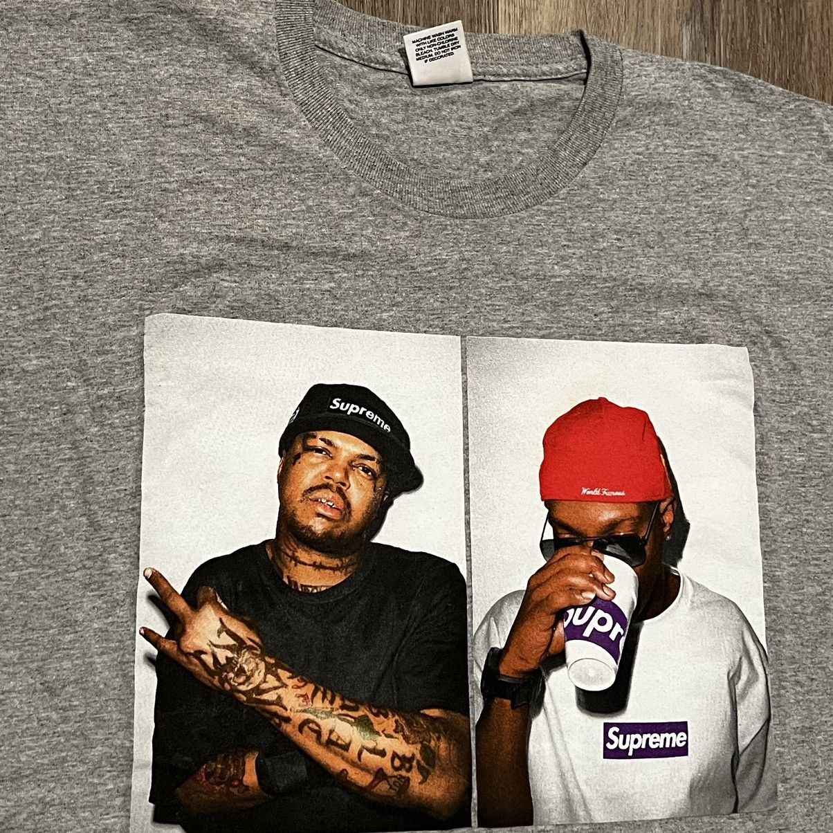 Supreme Supreme Three Six Mafia Photo Tee Juicy J Photo tee Size US XL / EU 56 / 4 - 18 Thumbnail