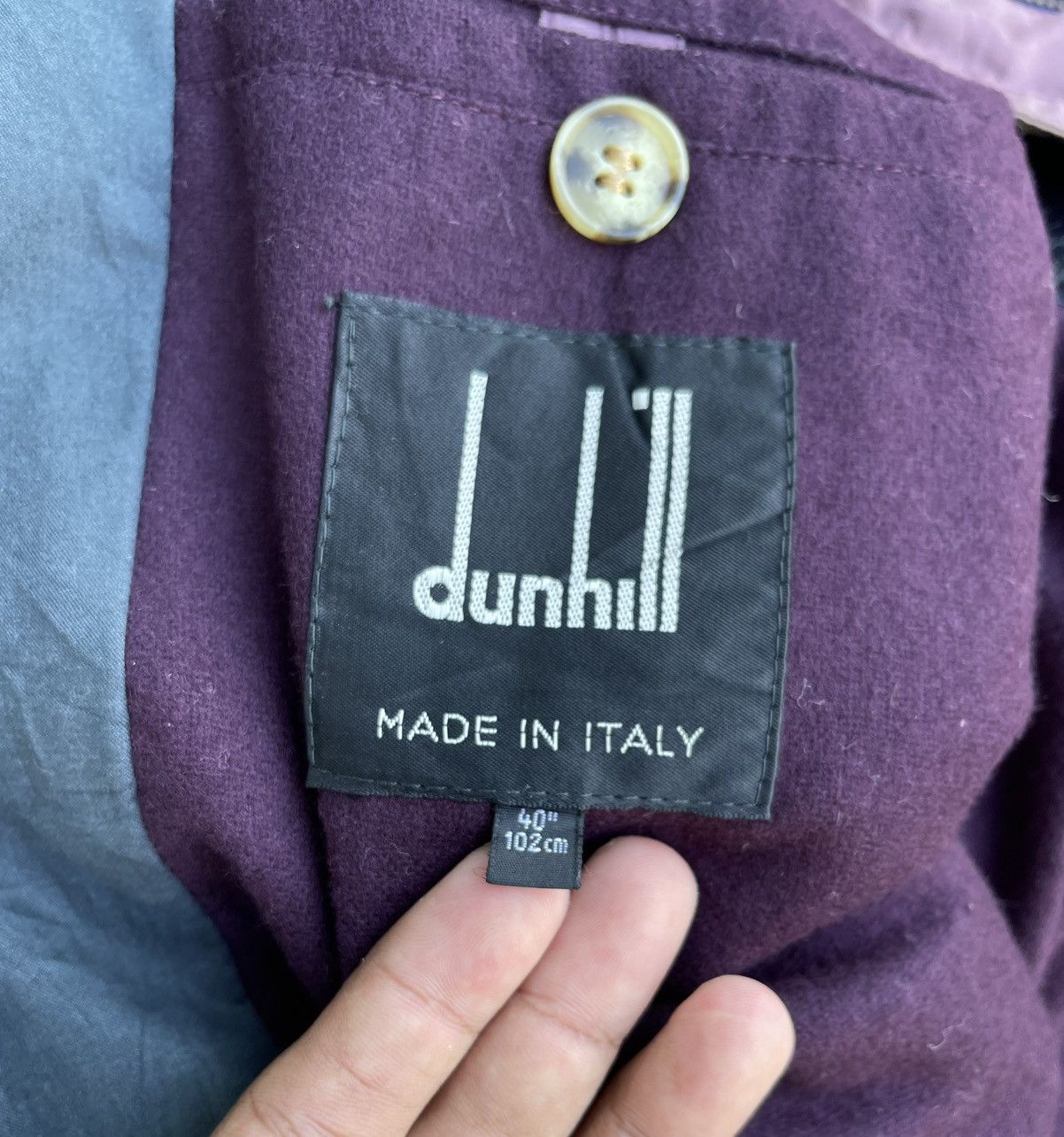 Alfred Dunhill 🔥VINTAGE 90'S DUNHILL ITALY UTILITY STYLE CHORE JACKET Size US XL / EU 56 / 4 - 10 Thumbnail