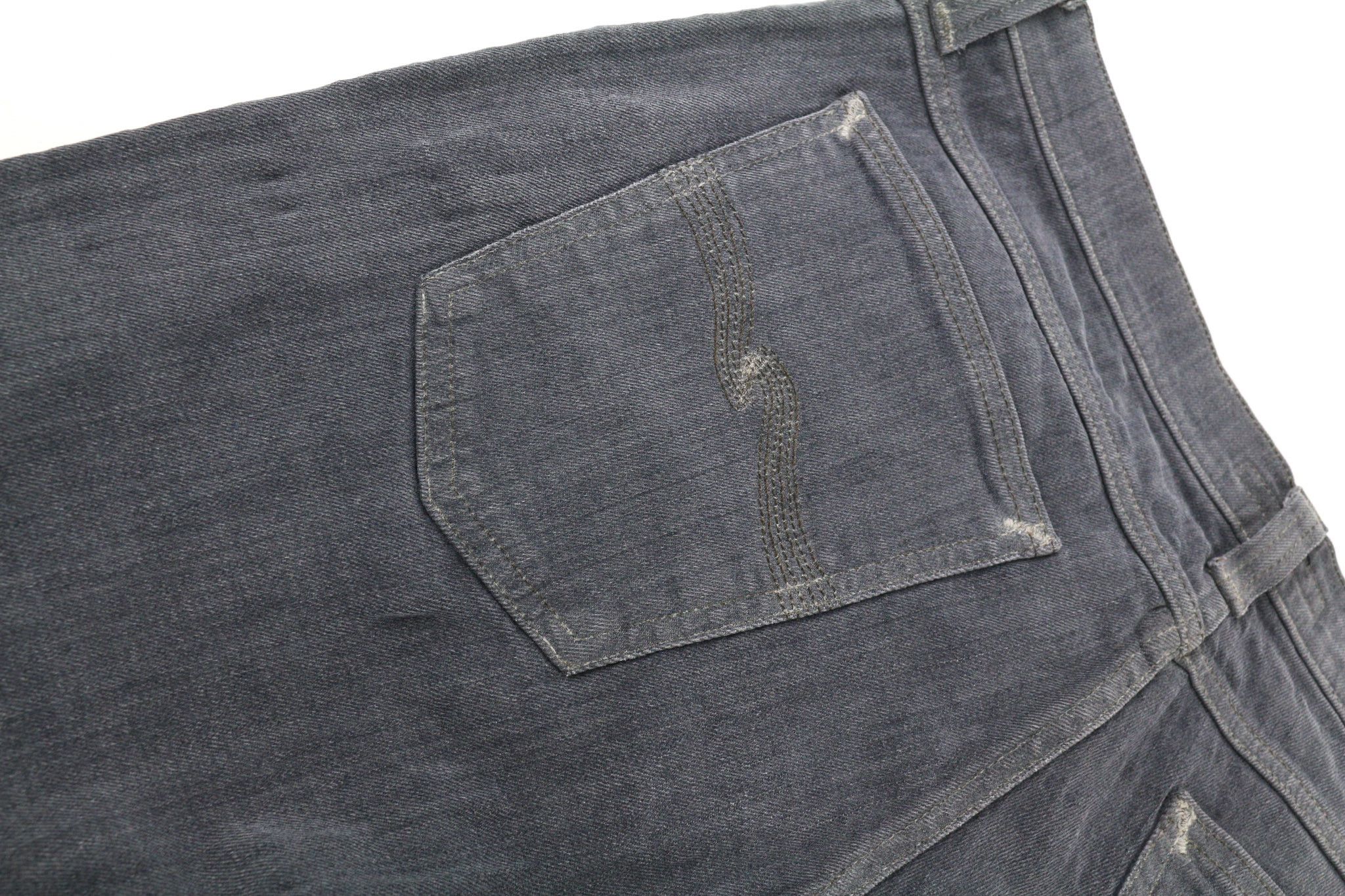 Nudie Jeans TIGHT LONG JOHN W32/L34 Organic Charcoal Logo Zip 80708 Size US 32 / EU 48 - 10 Thumbnail