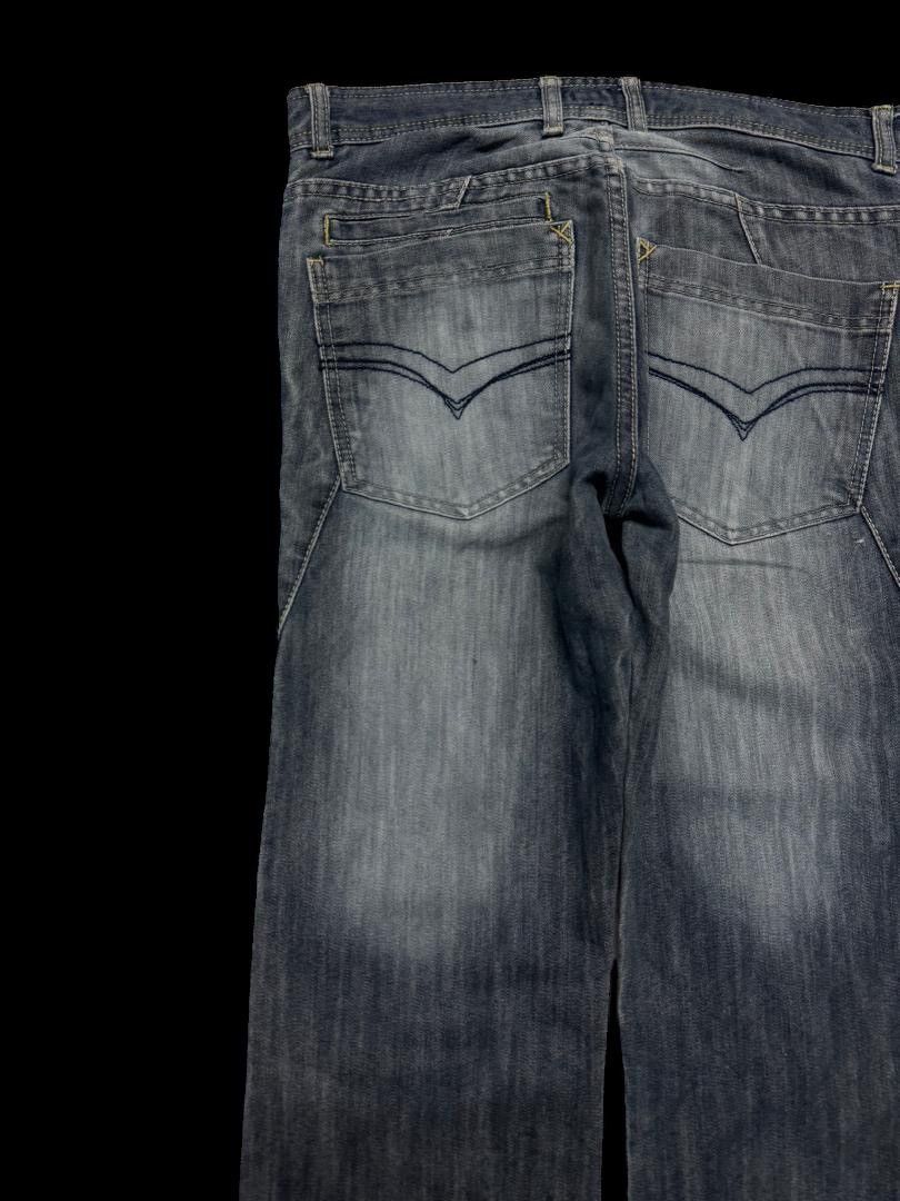 Vintage SICK Japanese Mudwash Distressed BootCut Classic Style Size US 30 / EU 46 - 11 Thumbnail