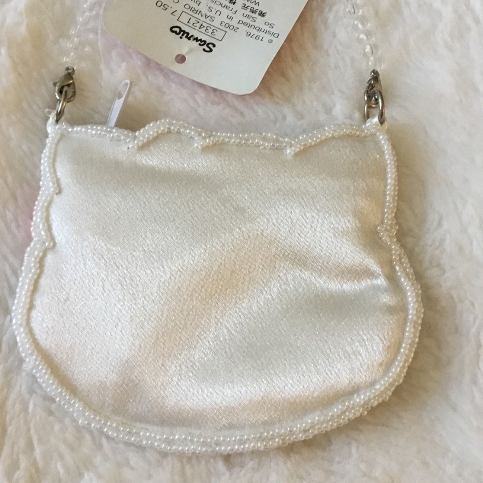 Other Vintage Sanrio 1976-2003 Hello Kitty Bead Sequin Coin Purse Size ONE SIZE - 4 Thumbnail