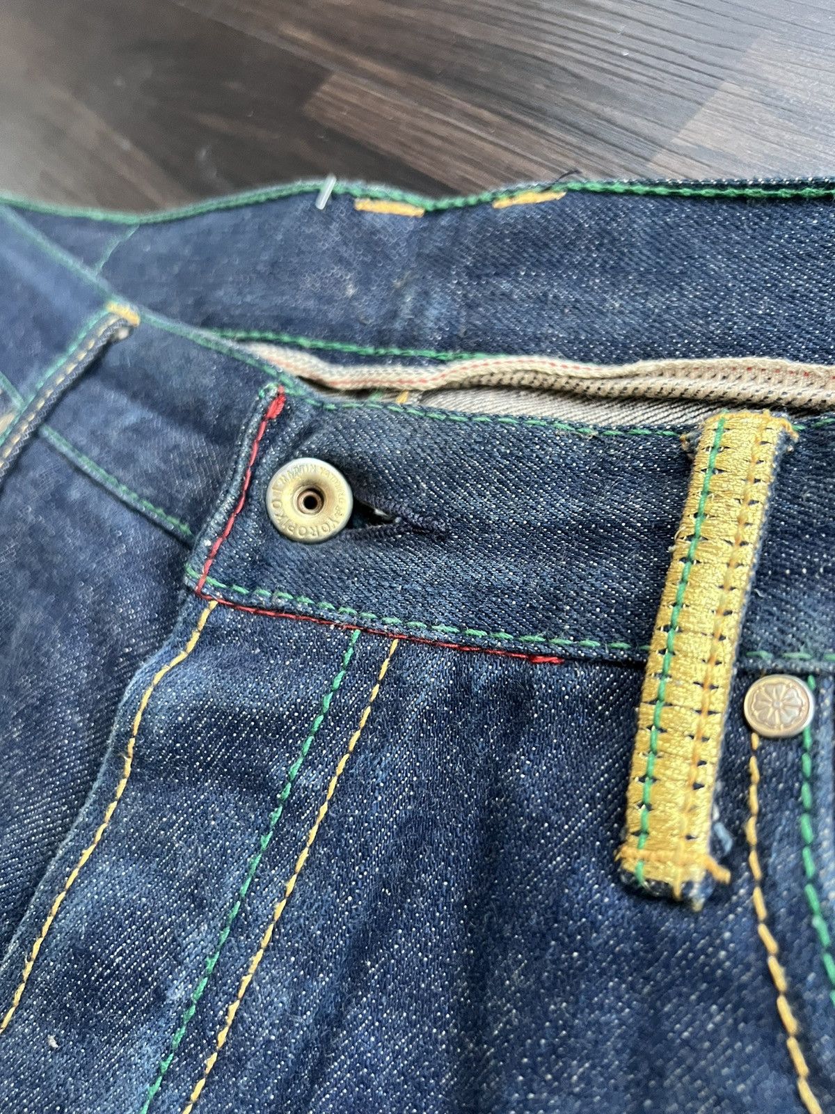 RMC Jeans 🔥 Archieves YOROPIKO MARTIN YATMING RMC DRAGON EMBROIDED Size US 38 / EU 54 - 10 Thumbnail