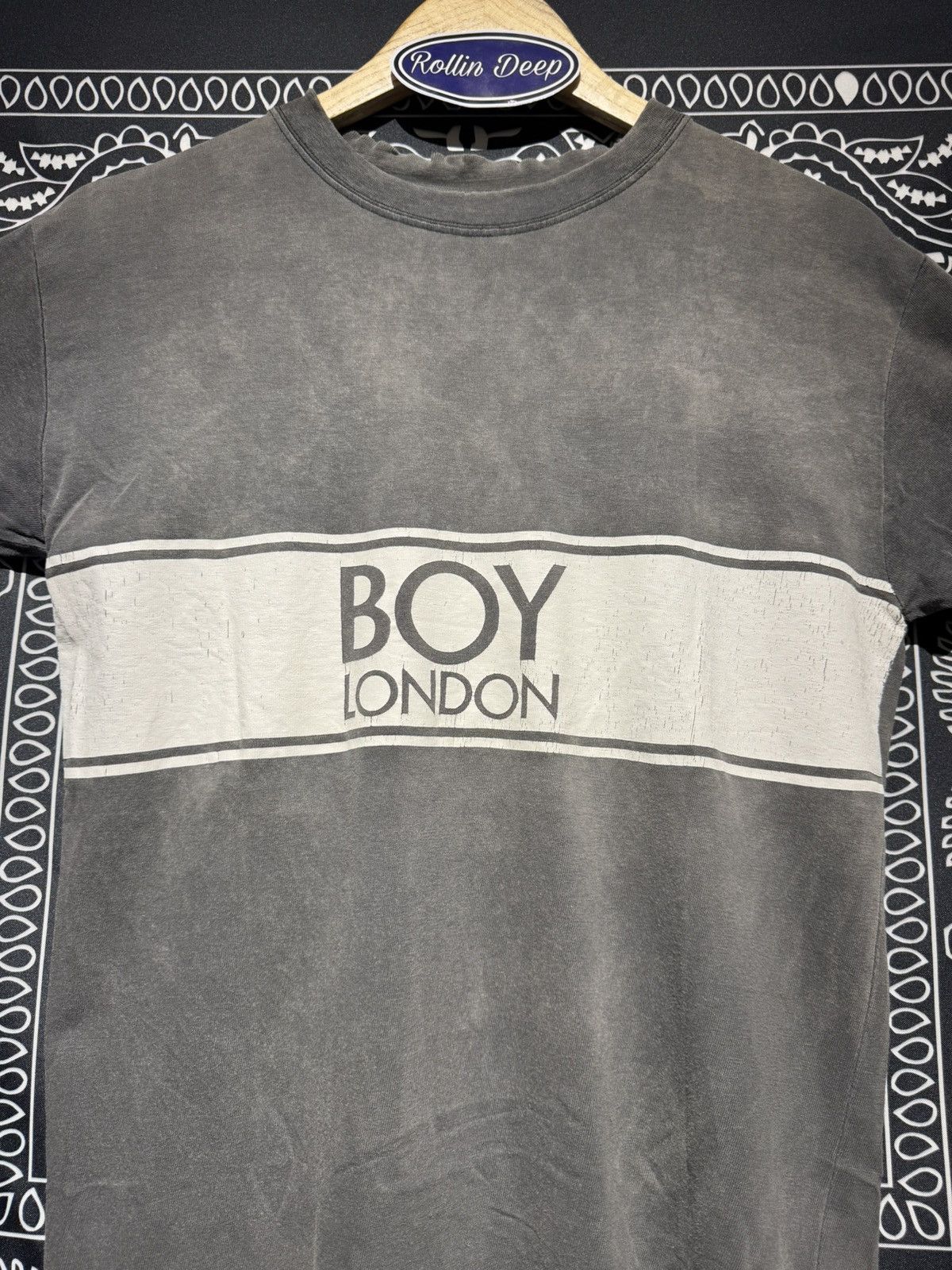 Boy London × Vintage Rare Vintage Boy London Tshirt Size US M / EU 48-50 / 2 - 4 Thumbnail