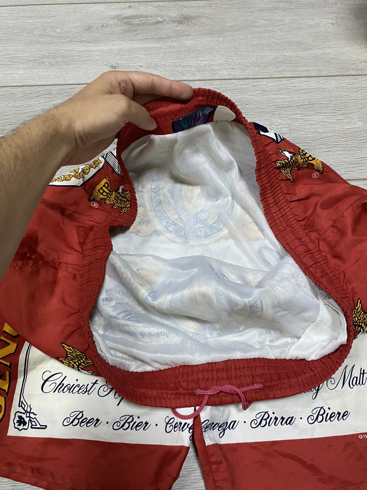 Budweiser Budweiser 2005 vintage over print beer shorts Size US 36 / EU 52 - 7 Thumbnail