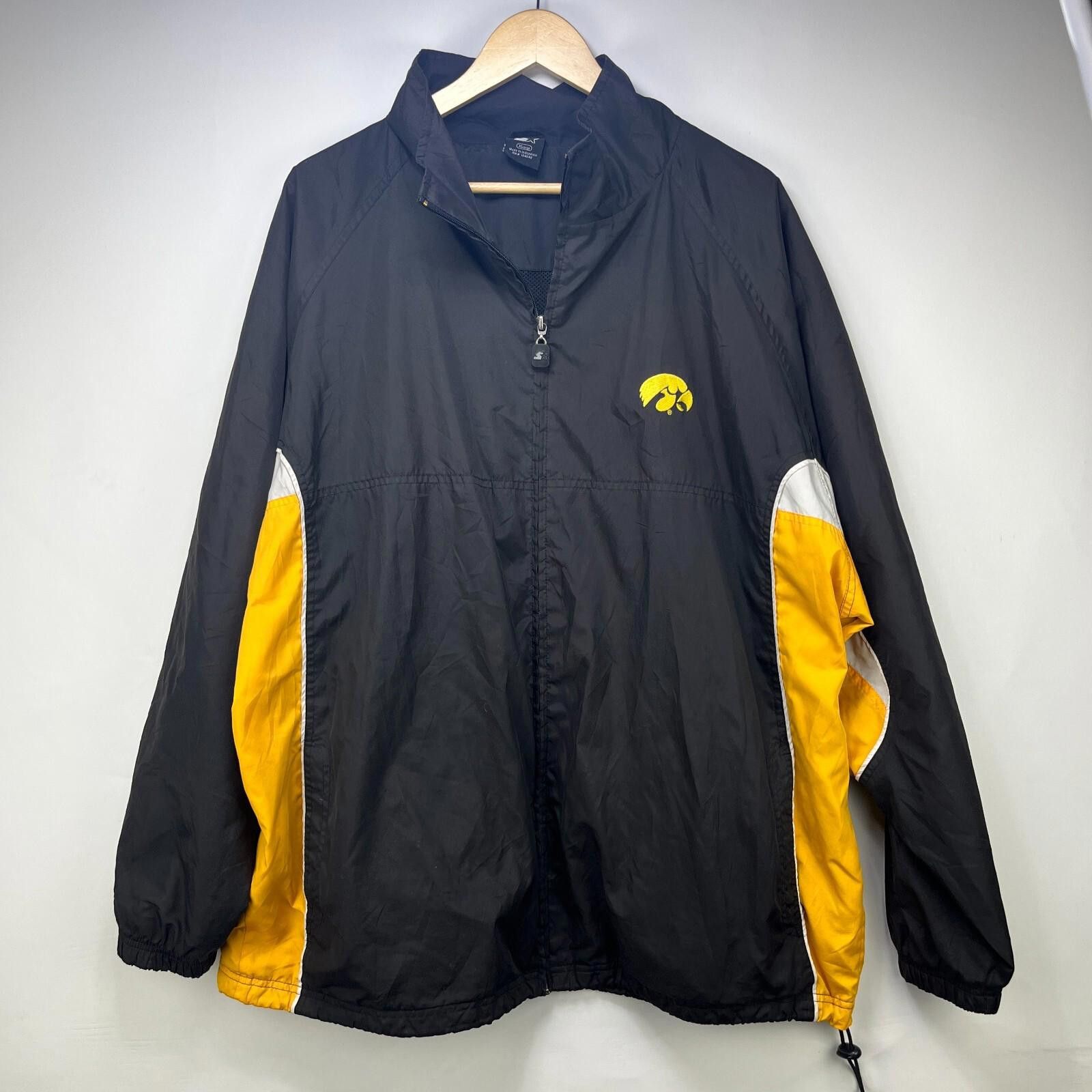 Starter Vintage Starter Iowa Hawkeyes University Jacket XL Size ONE SIZE - 2 Thumbnail