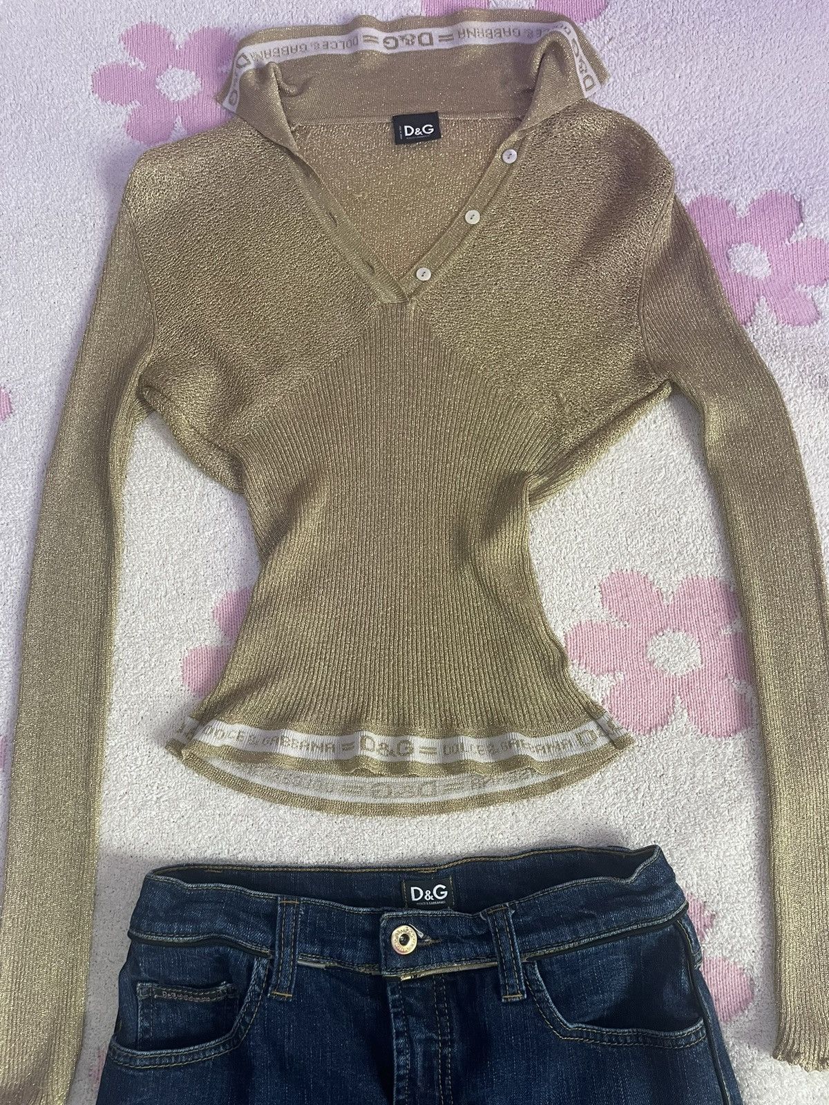 Dolce & Gabbana Vintage Dolce & Gabbana Halter Long sleeve Size S / US 4 / IT 40 - 2 Thumbnail