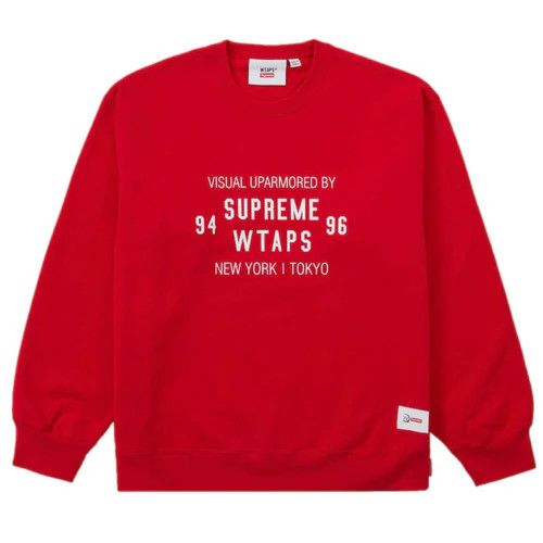 トップス Supreme / WTAPS Crewneck \"Light Olive\" Supreme WTAPS Crewneck (FW21) - $158